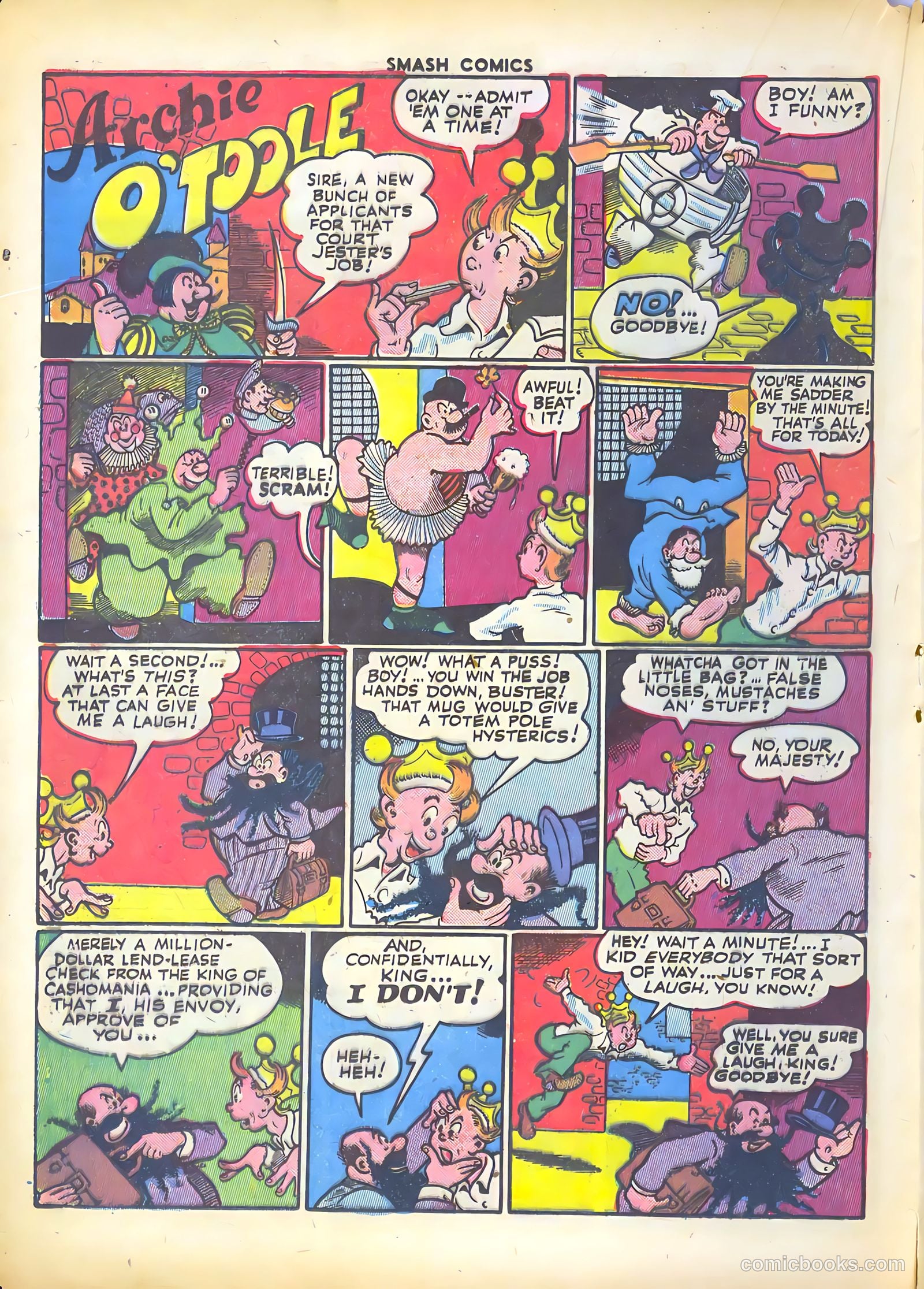 Smash Comics #54 (1944) — page 34 of 60