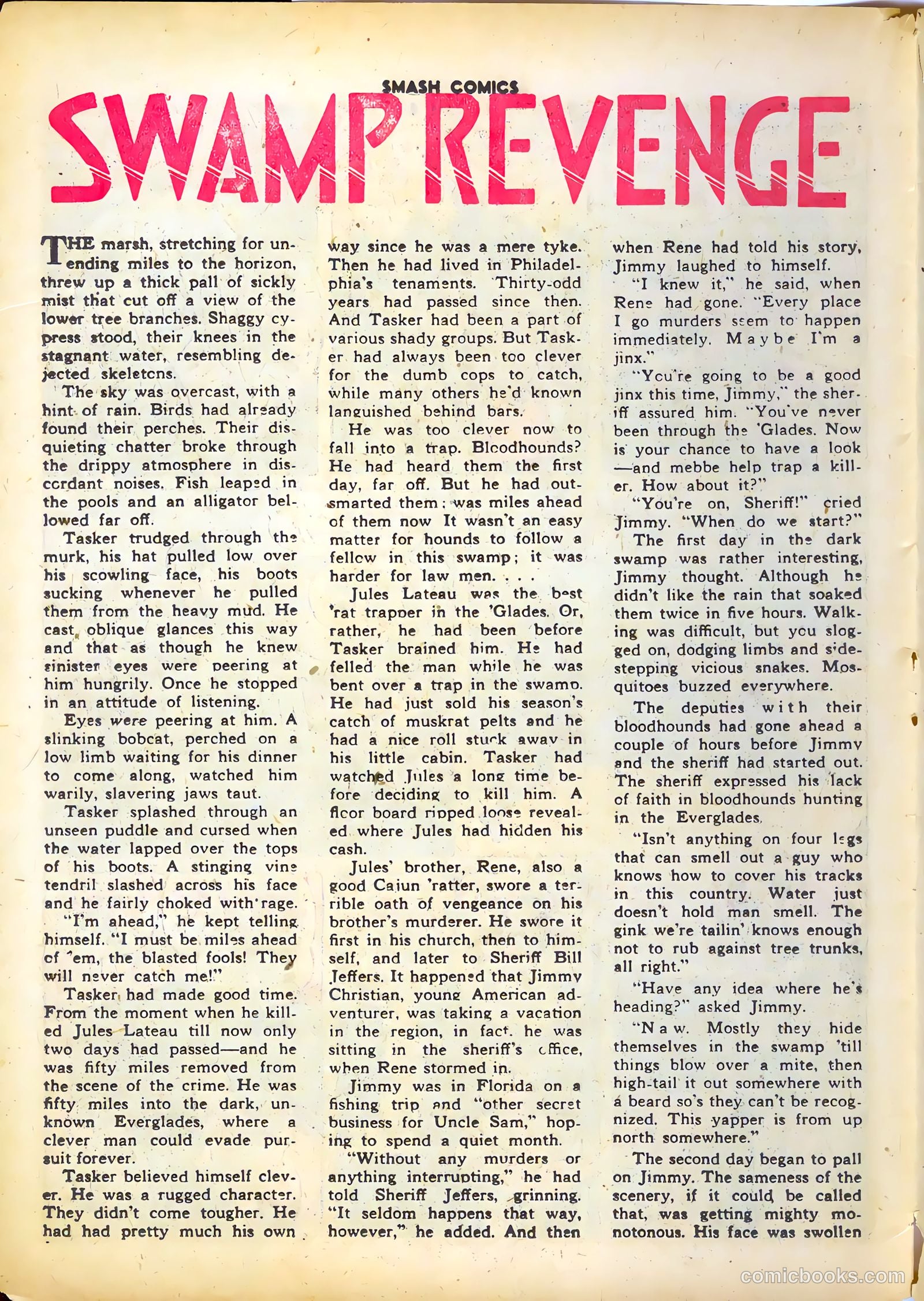 Smash Comics #54 (1944) — page 42 of 60