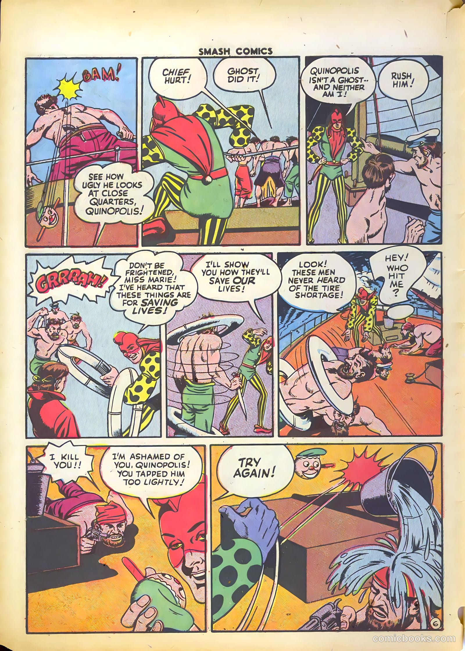 Smash Comics #54 (1944) — page 50 of 60