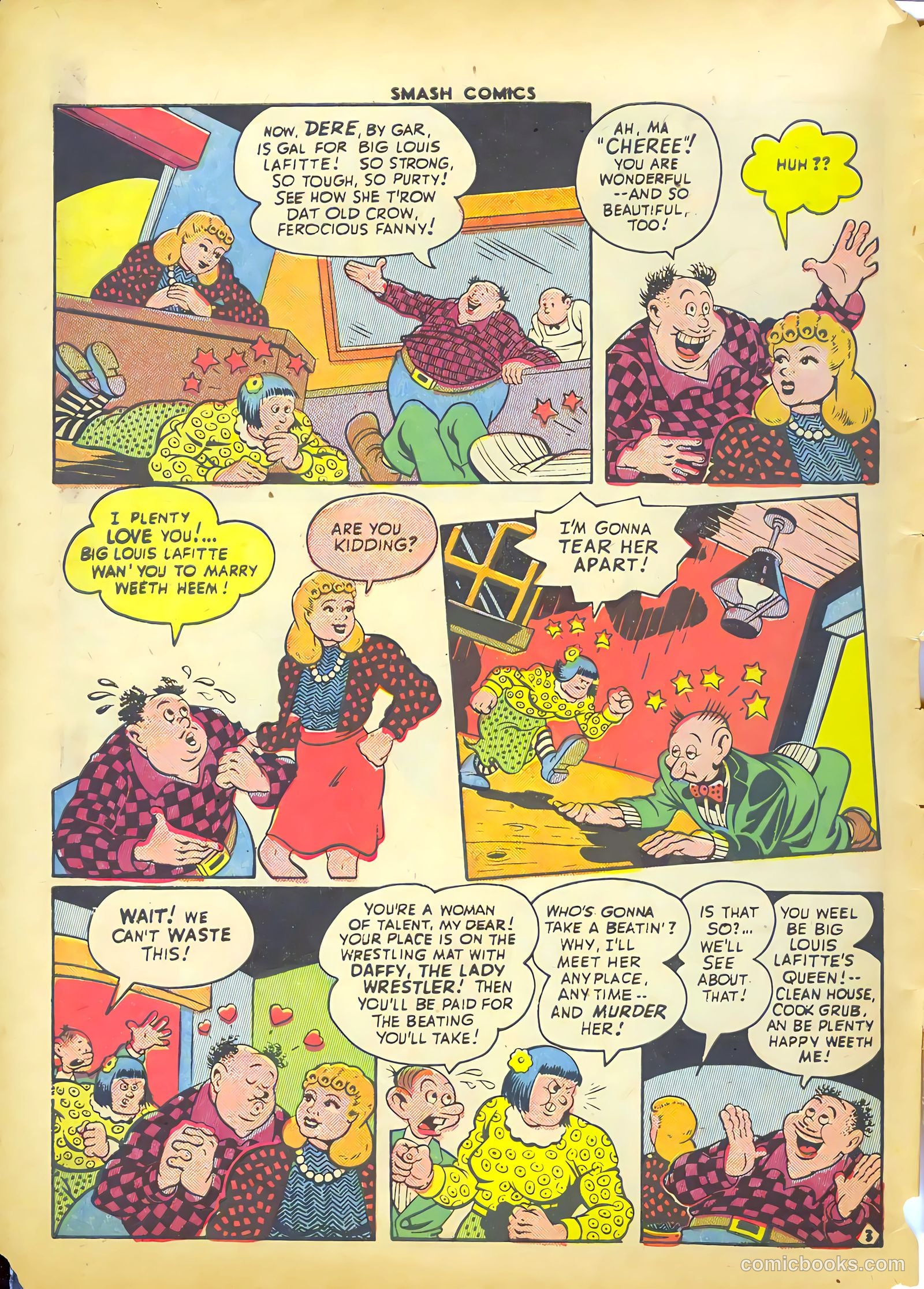 Smash Comics #54 (1944) — page 54 of 60
