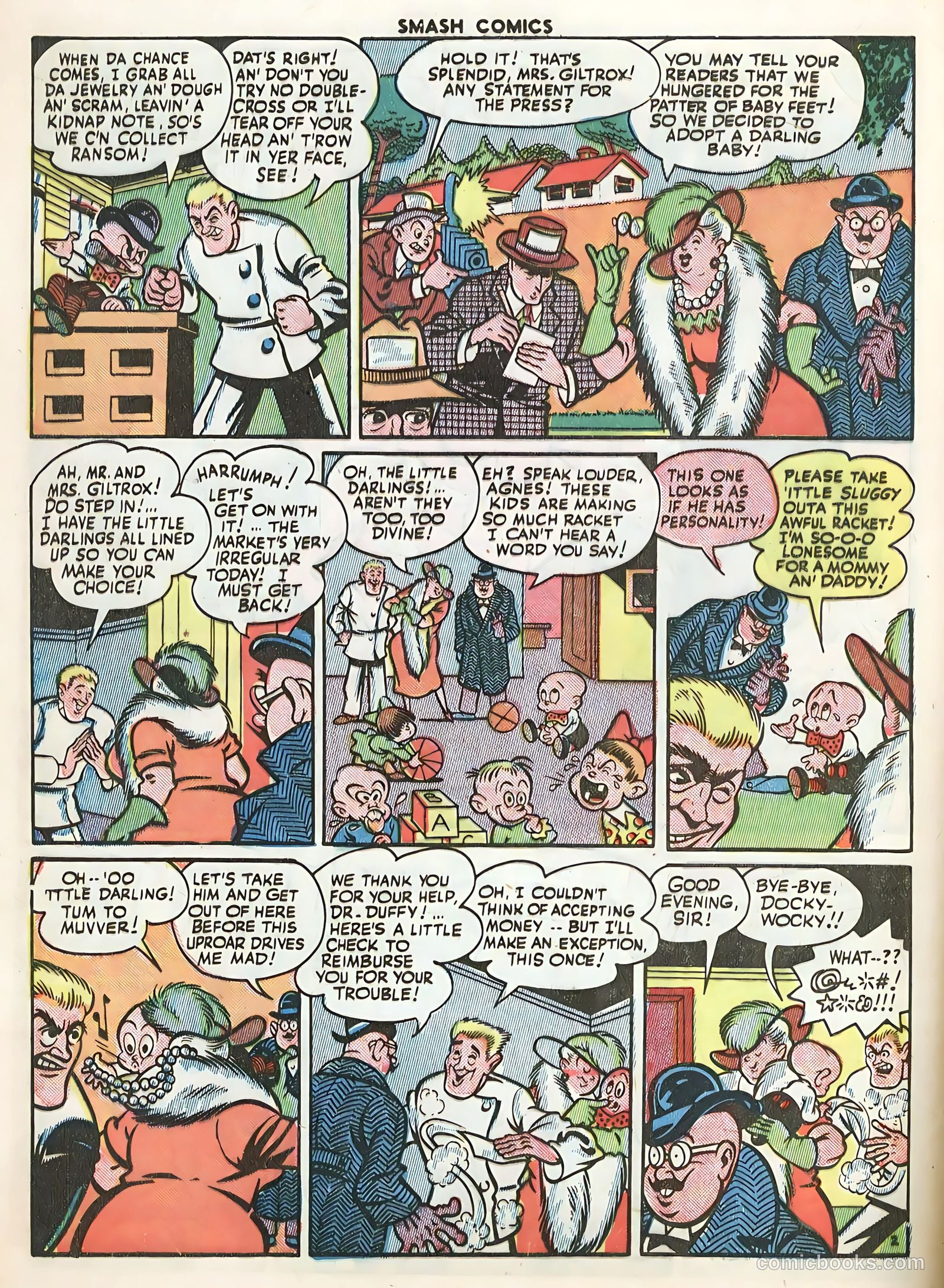 Smash Comics #55 (1944) — page 16 of 60