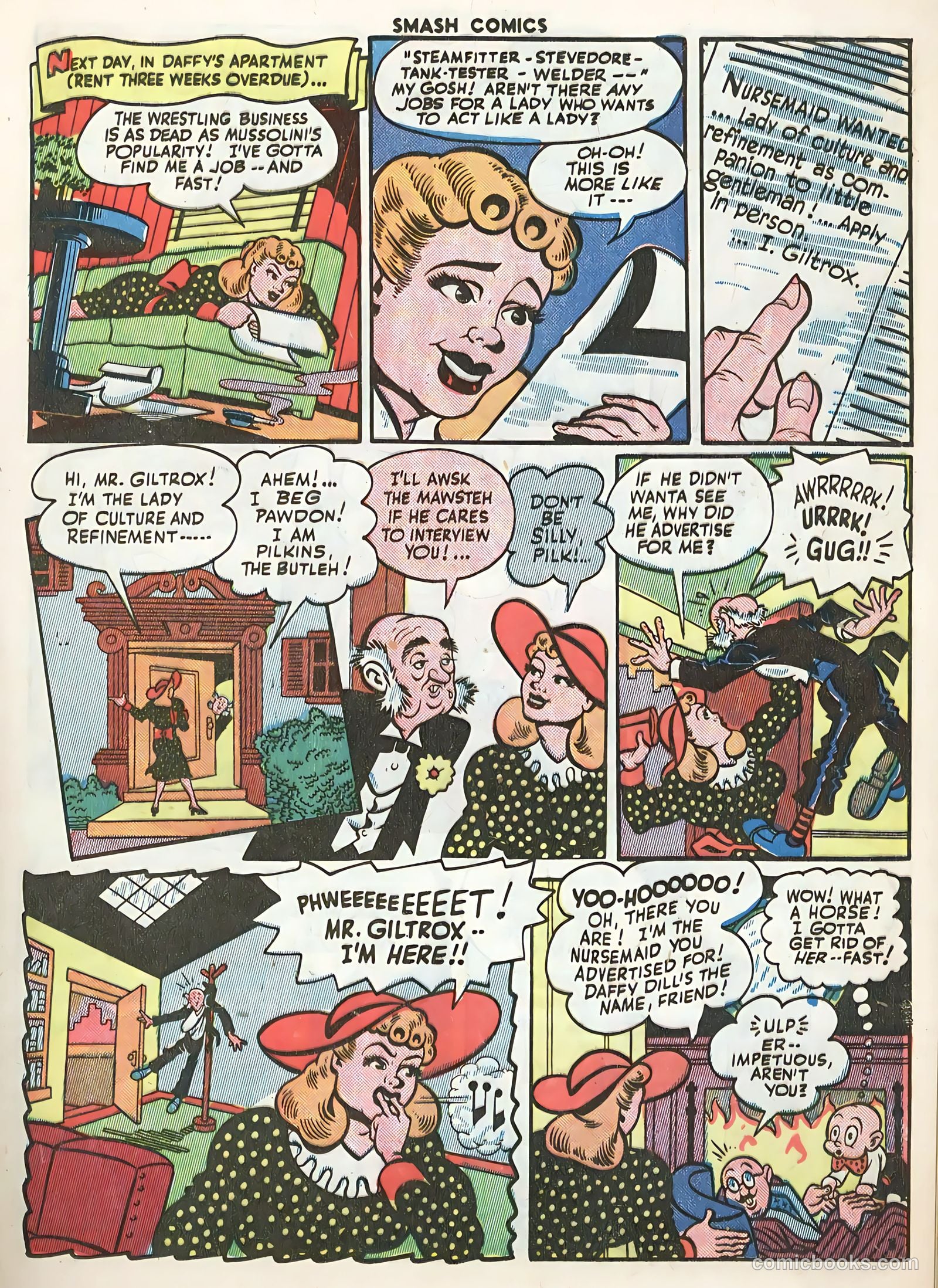 Smash Comics #55 (1944) — page 17 of 60
