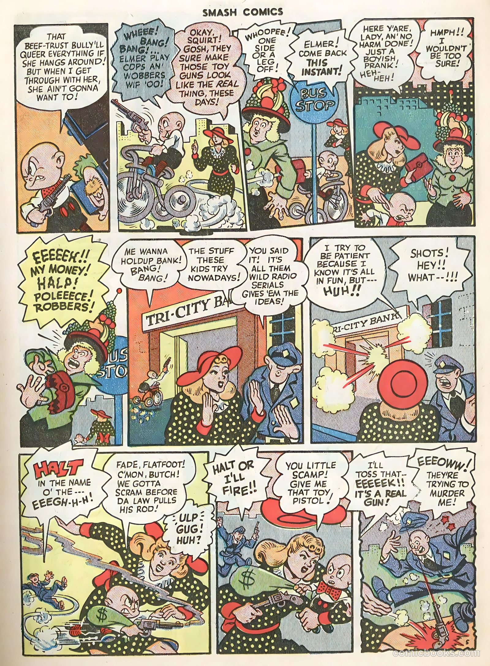 Smash Comics #55 (1944) — page 19 of 60