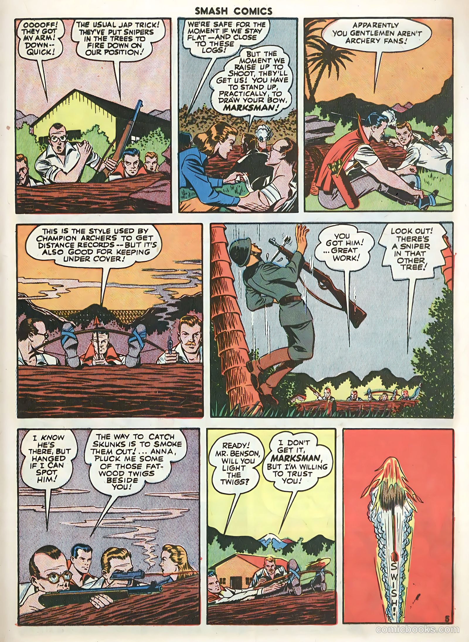 Smash Comics #55 (1944) — page 35 of 60