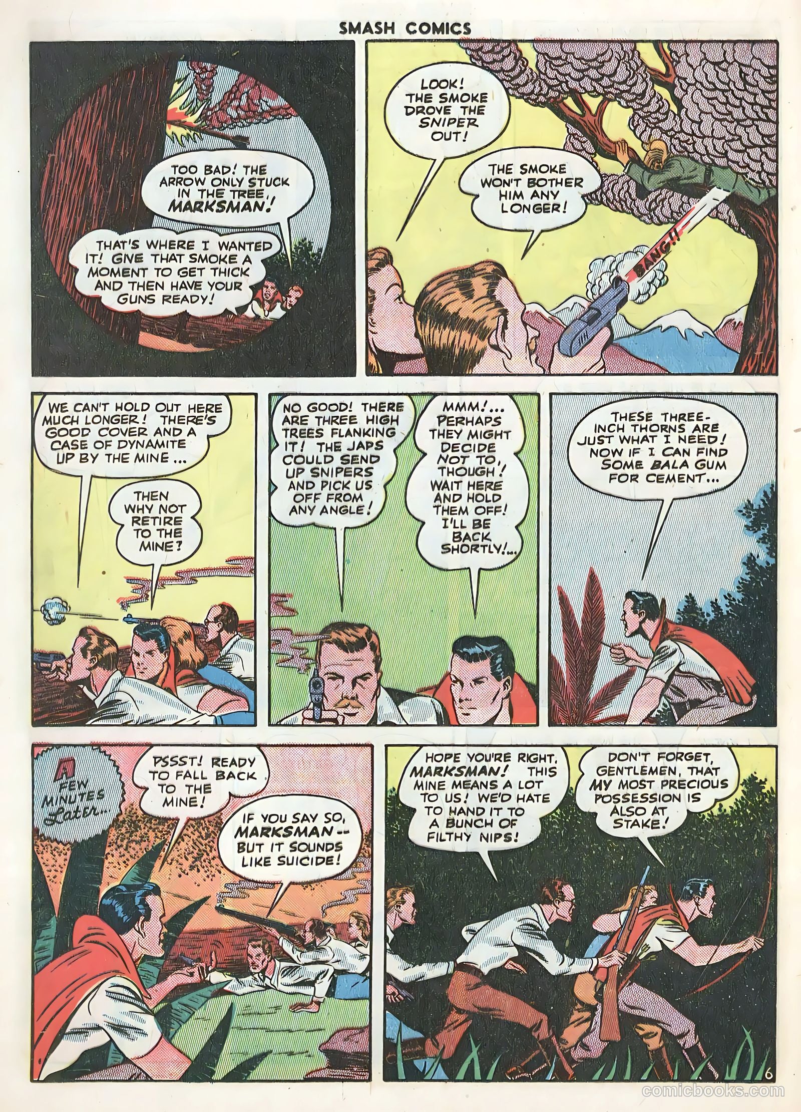 Smash Comics #55 (1944) — page 36 of 60