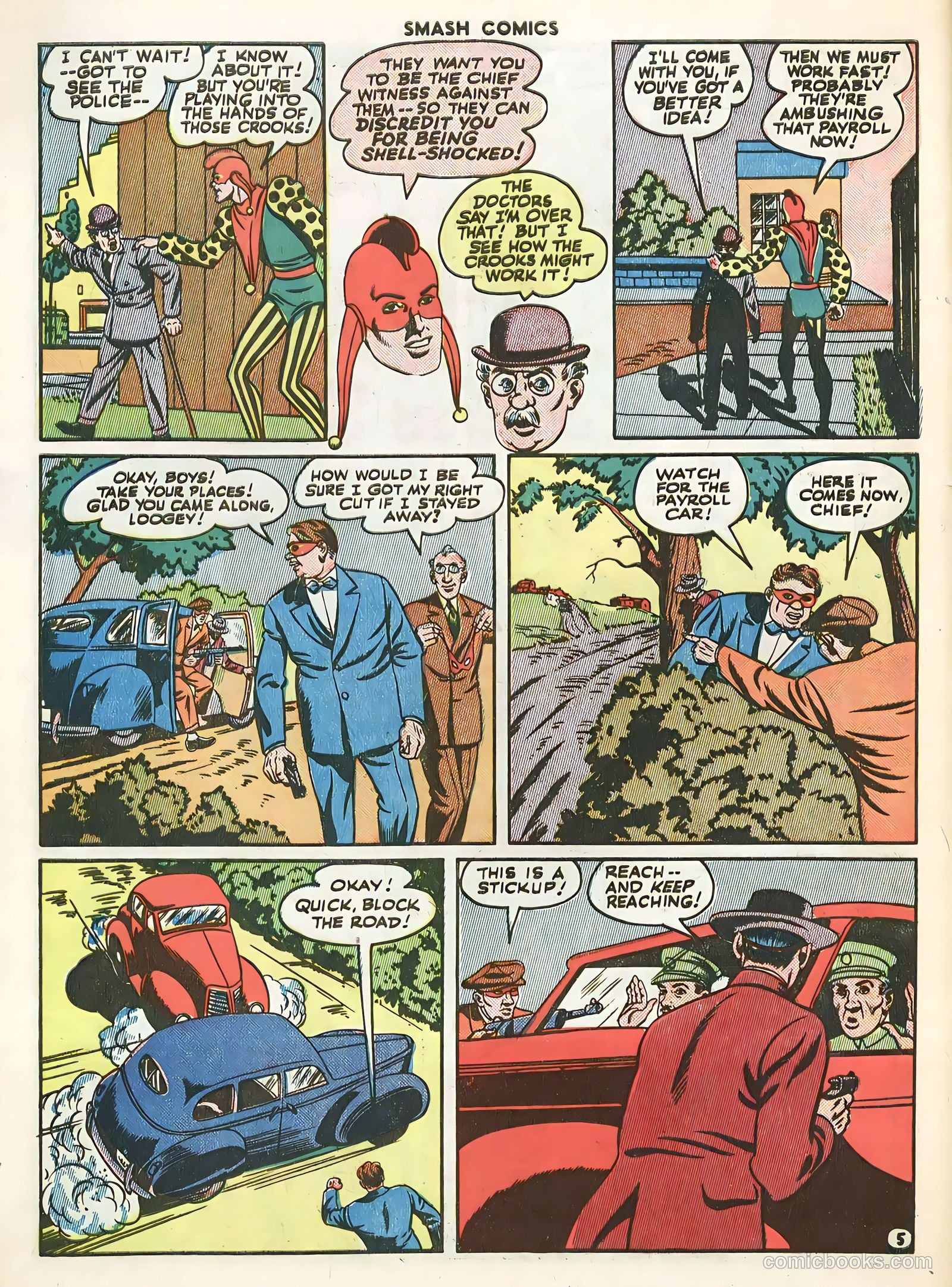 Smash Comics #55 (1944) — page 56 of 60
