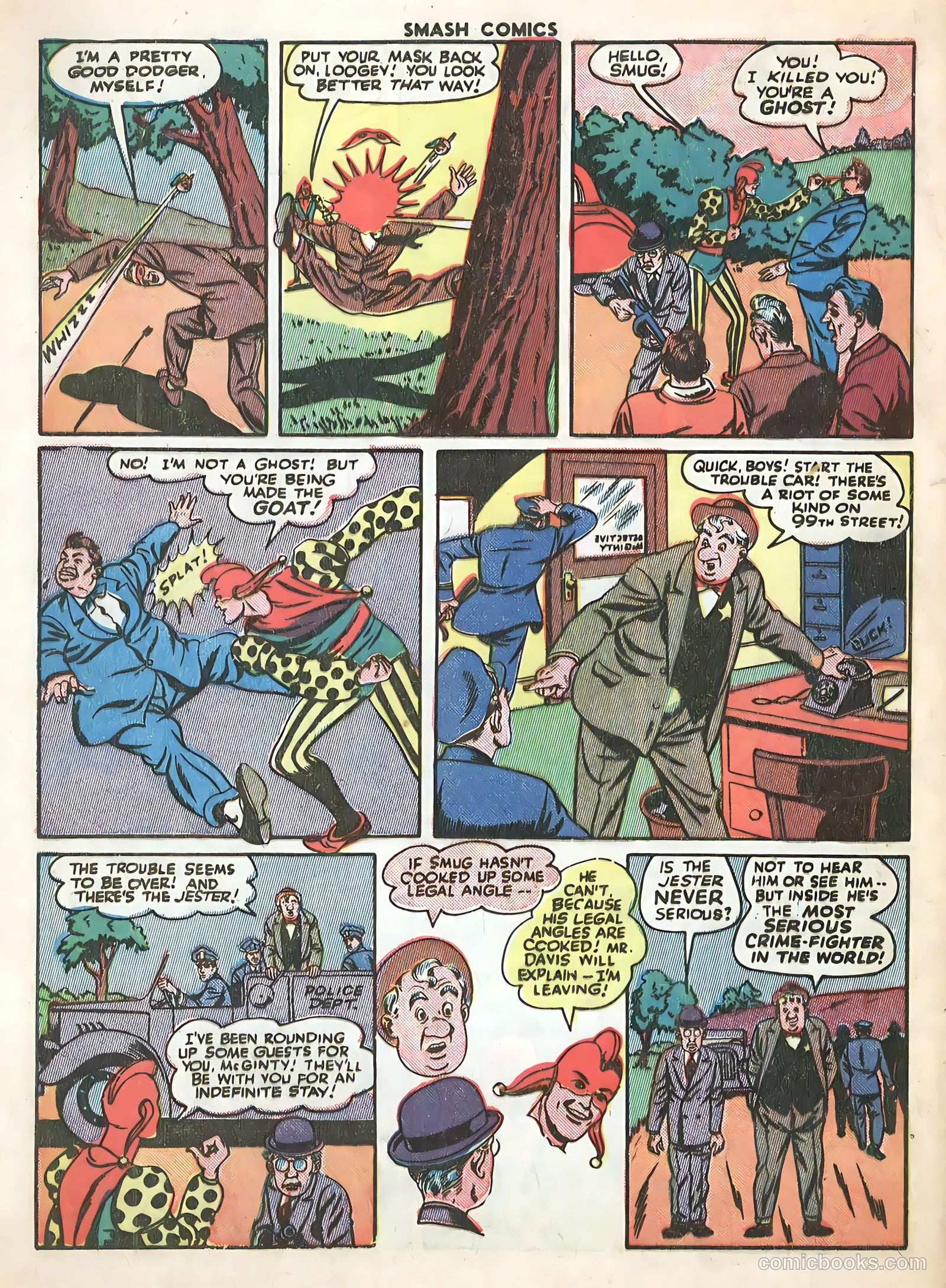 Smash Comics #55 (1944) — page 58 of 60