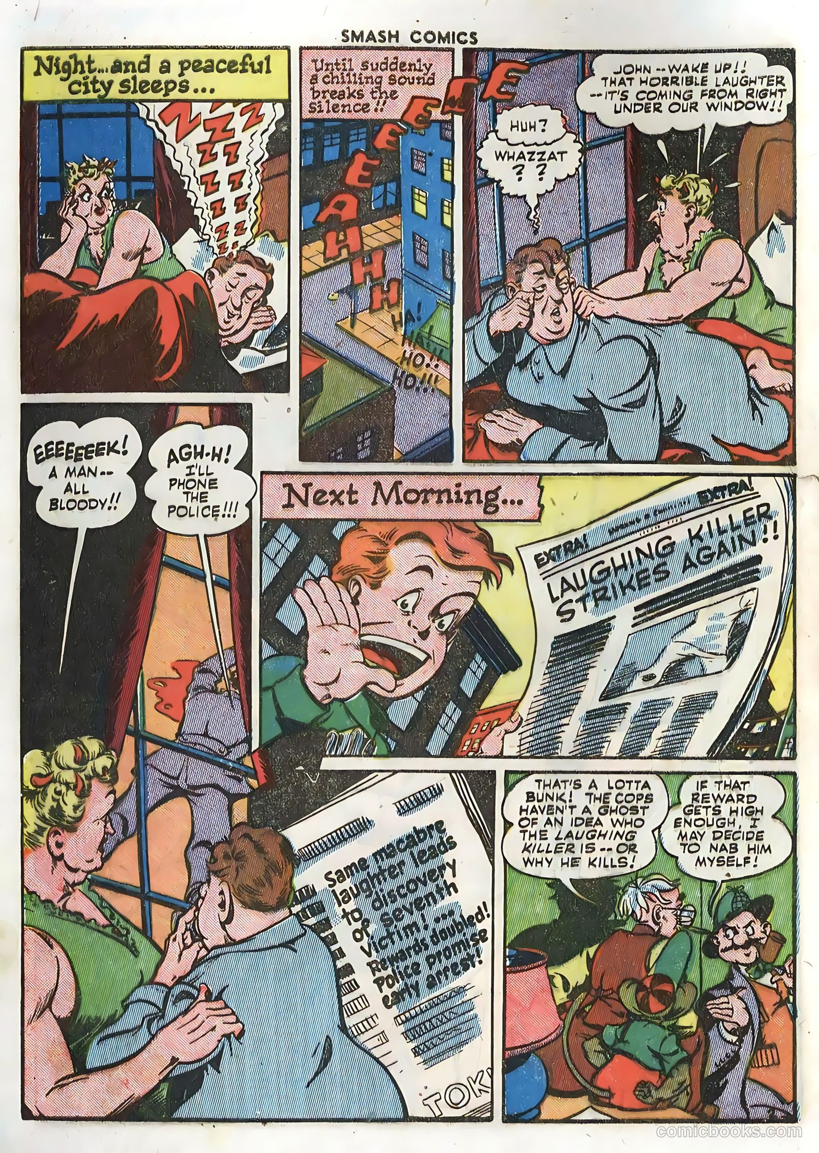 Smash Comics #56 (1944) — page 4 of 59
