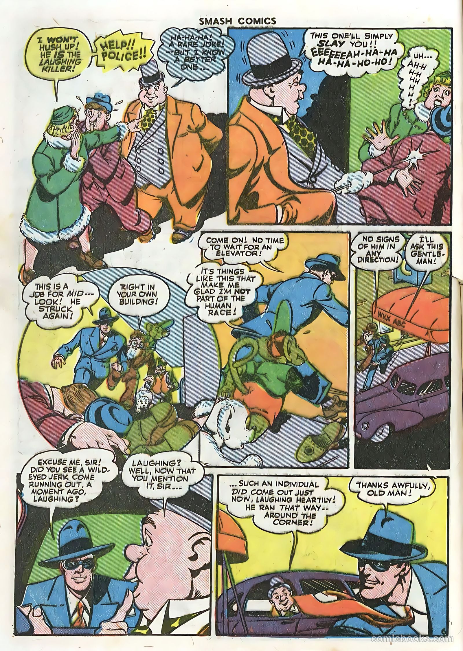 Smash Comics #56 (1944) — page 8 of 59