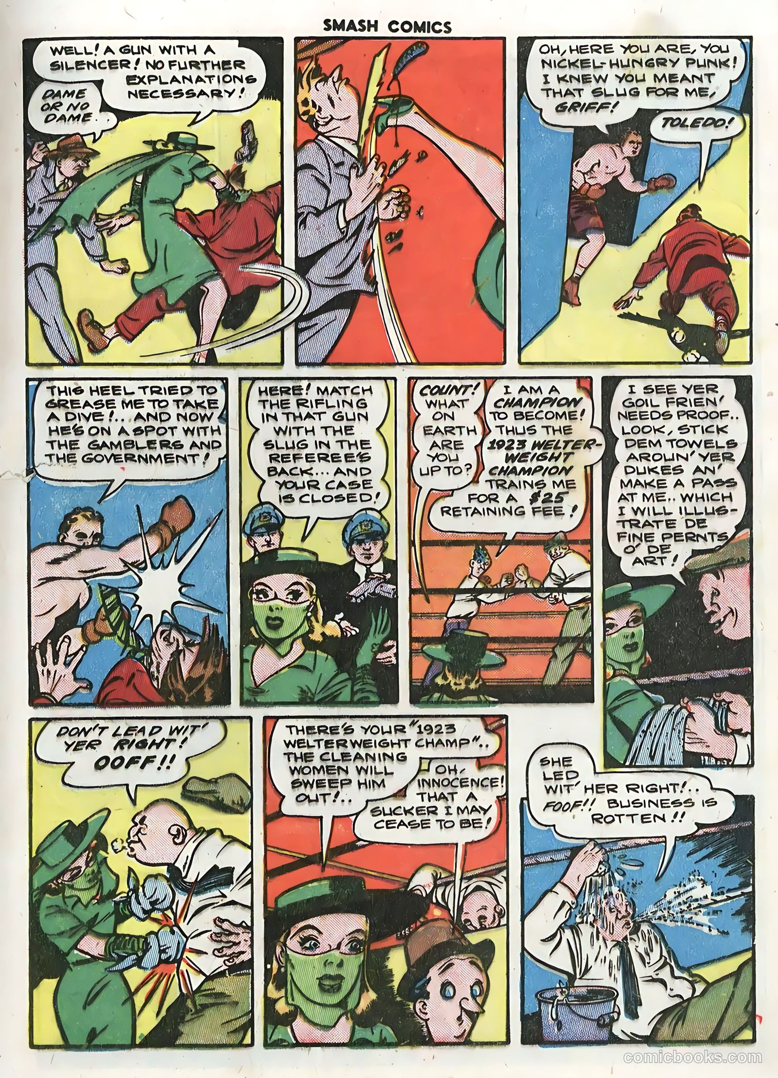 Smash Comics #56 (1944) — page 33 of 59