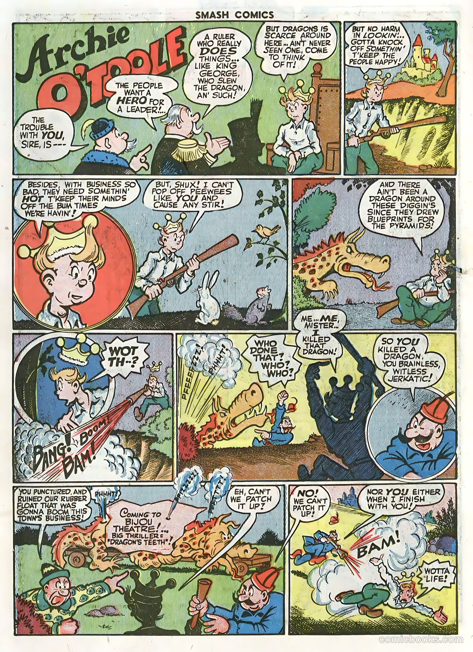 Smash Comics #56 (1944) — page 34 of 59