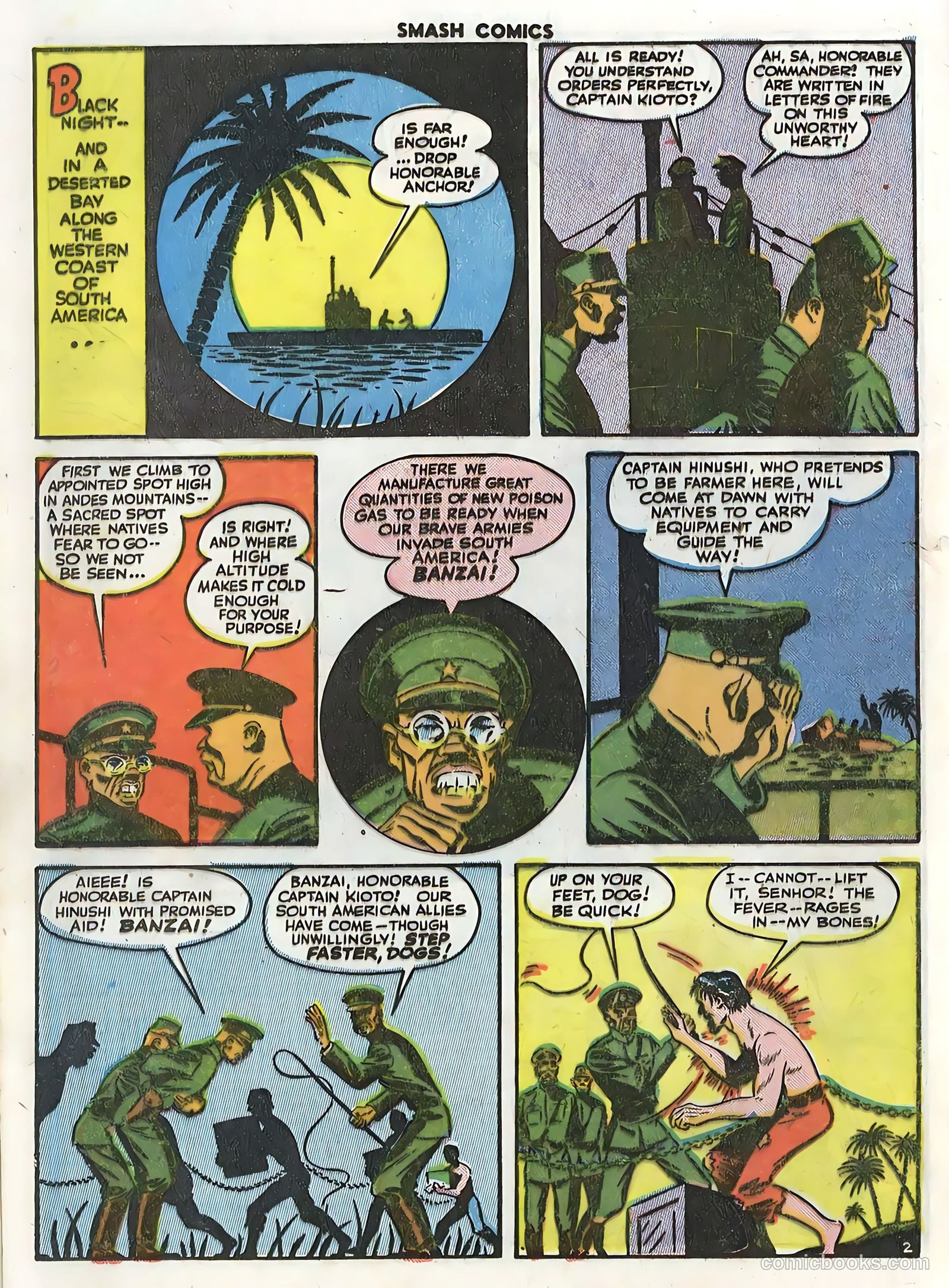 Smash Comics #56 (1944) — page 36 of 59