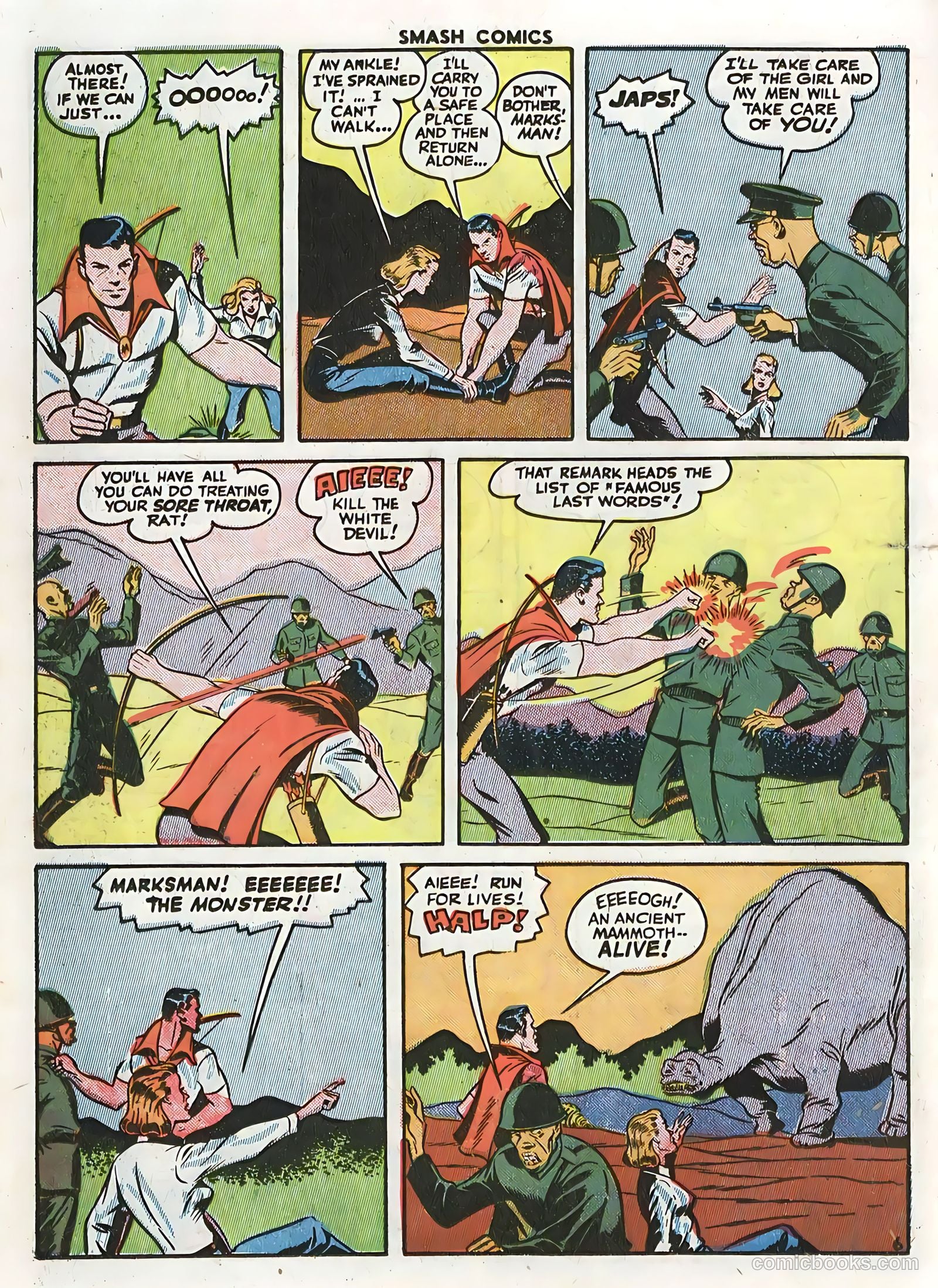 Smash Comics #56 (1944) — page 40 of 59