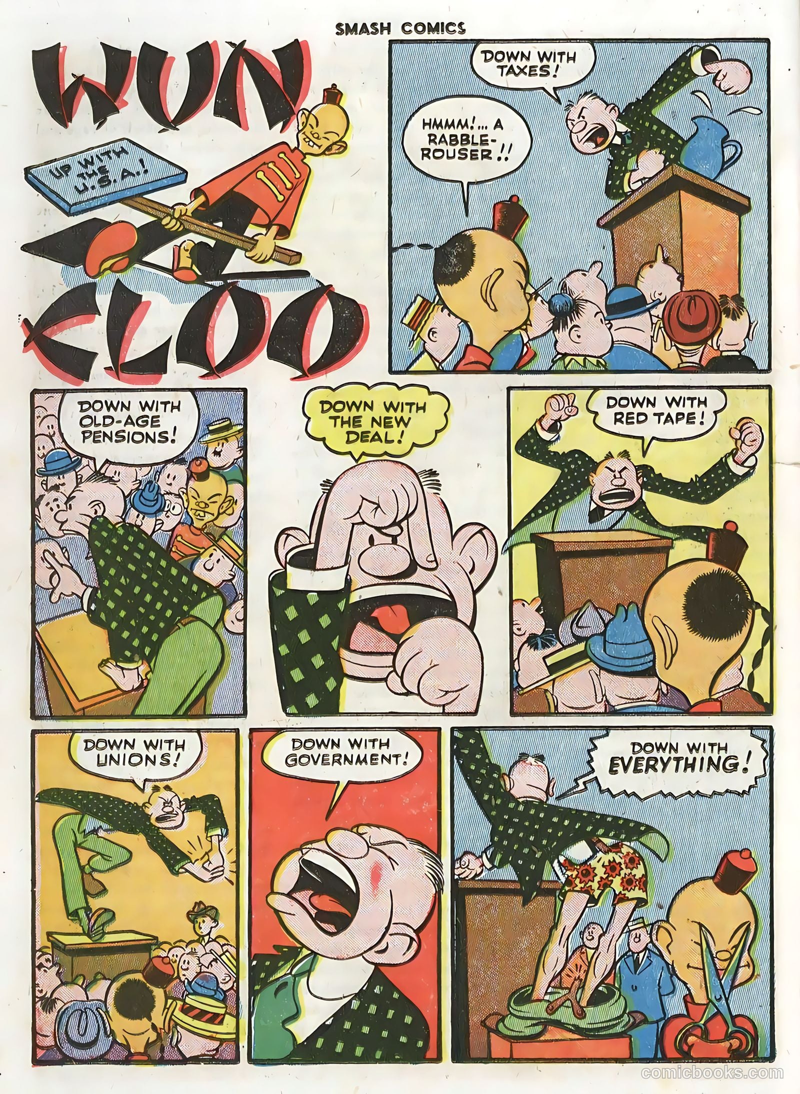 Smash Comics #56 (1944) — page 43 of 59