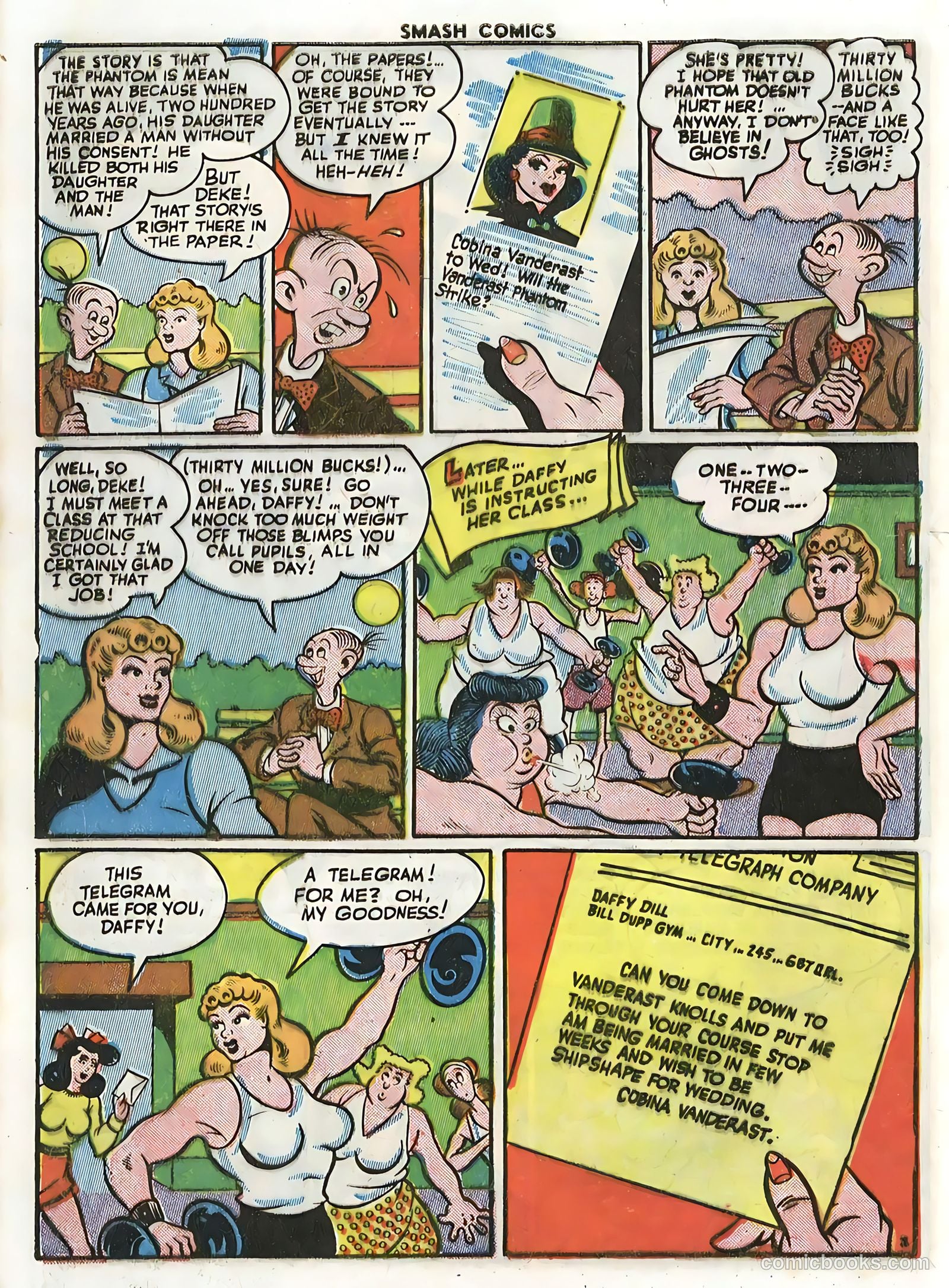 Smash Comics #56 (1944) — page 45 of 59