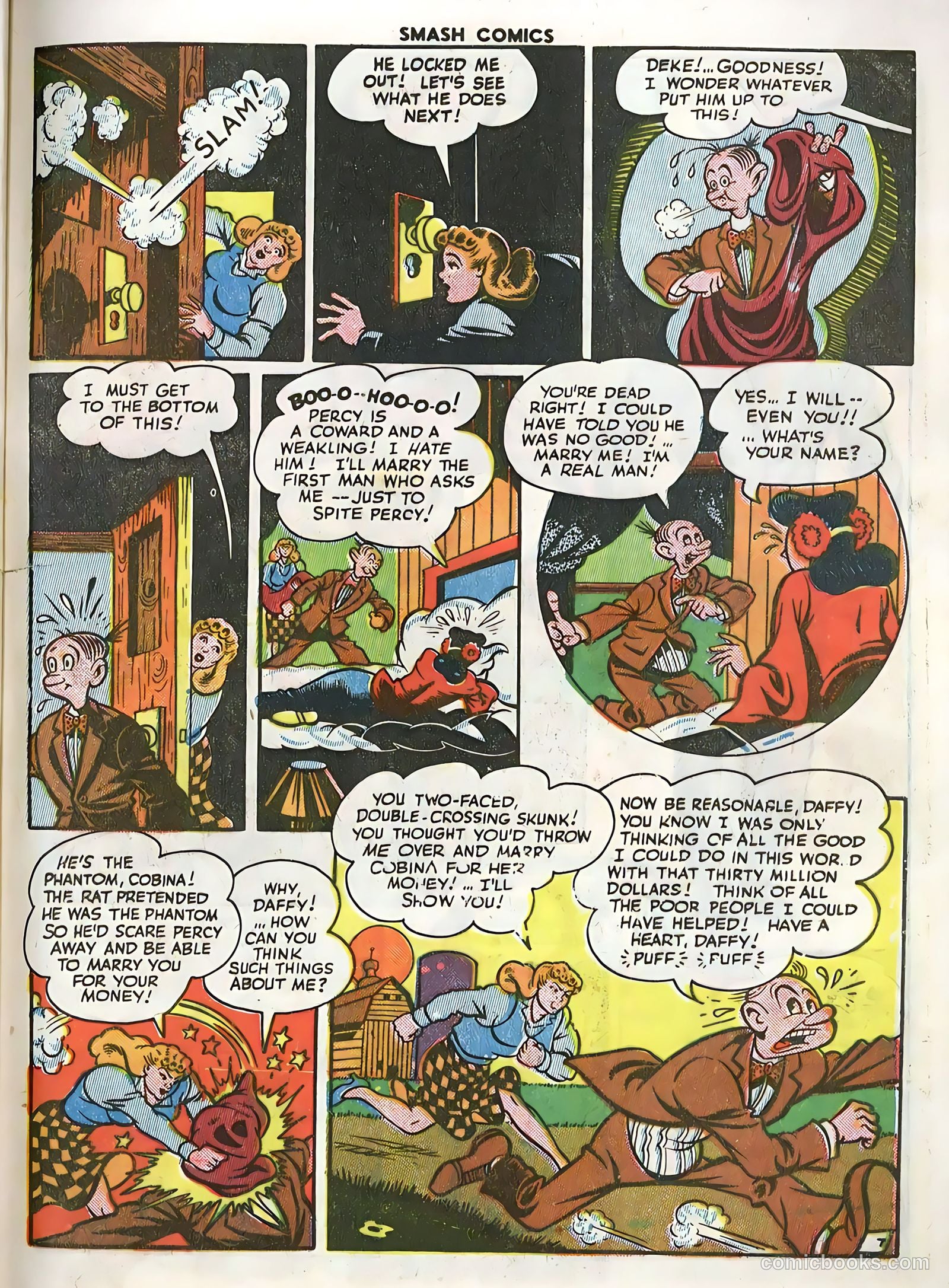 Smash Comics #56 (1944) — page 50 of 59