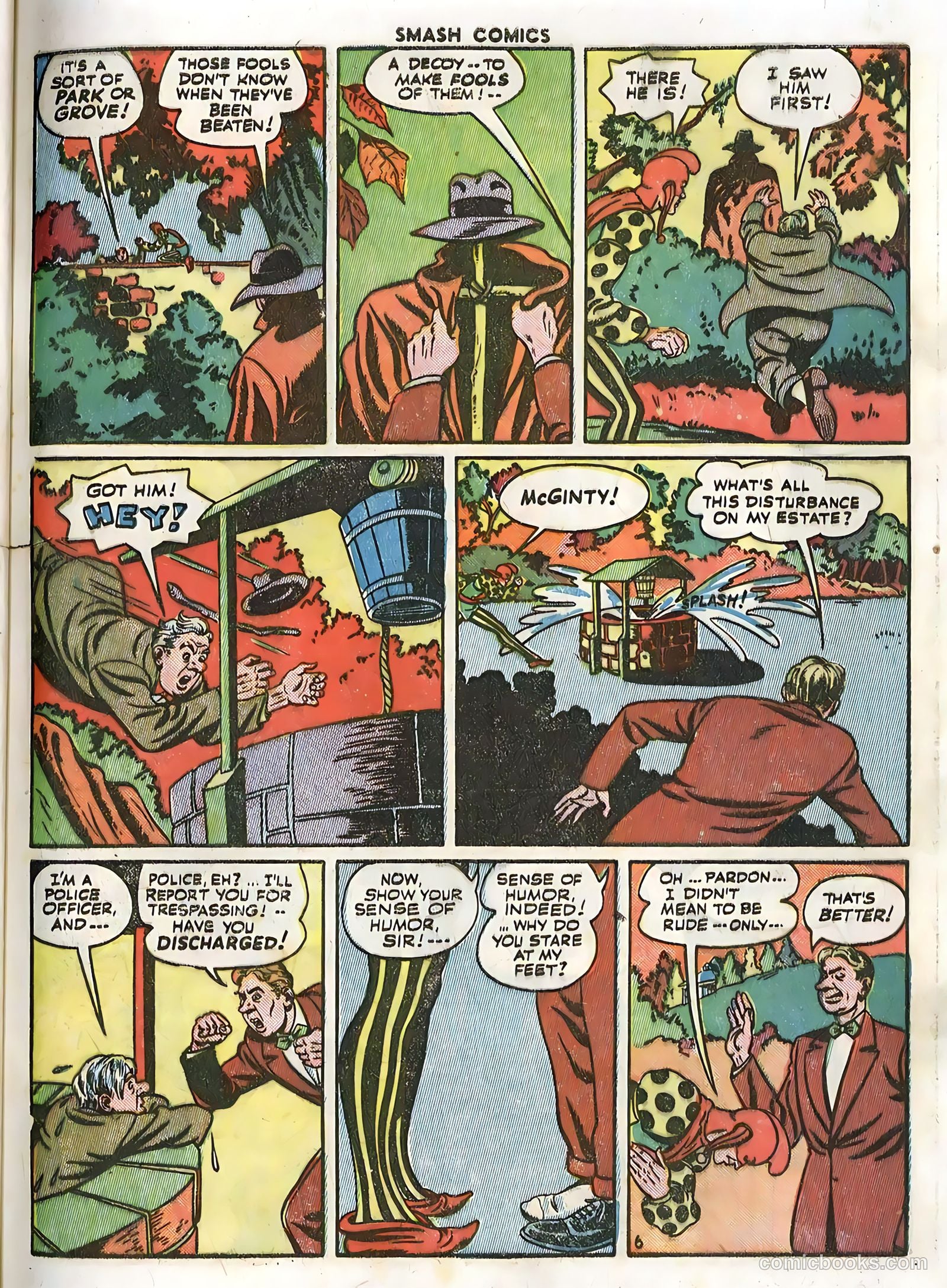 Smash Comics #56 (1944) — page 56 of 59