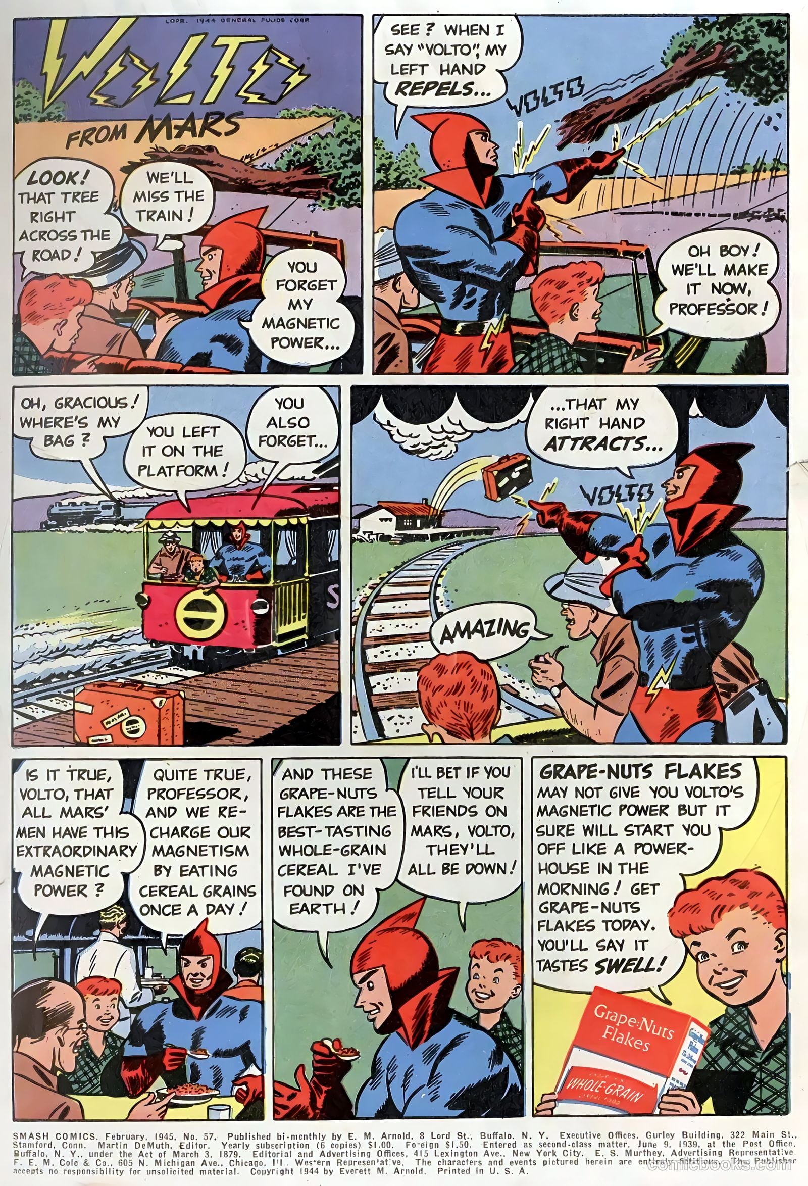 Smash Comics #57 (1945) — page 2 of 60