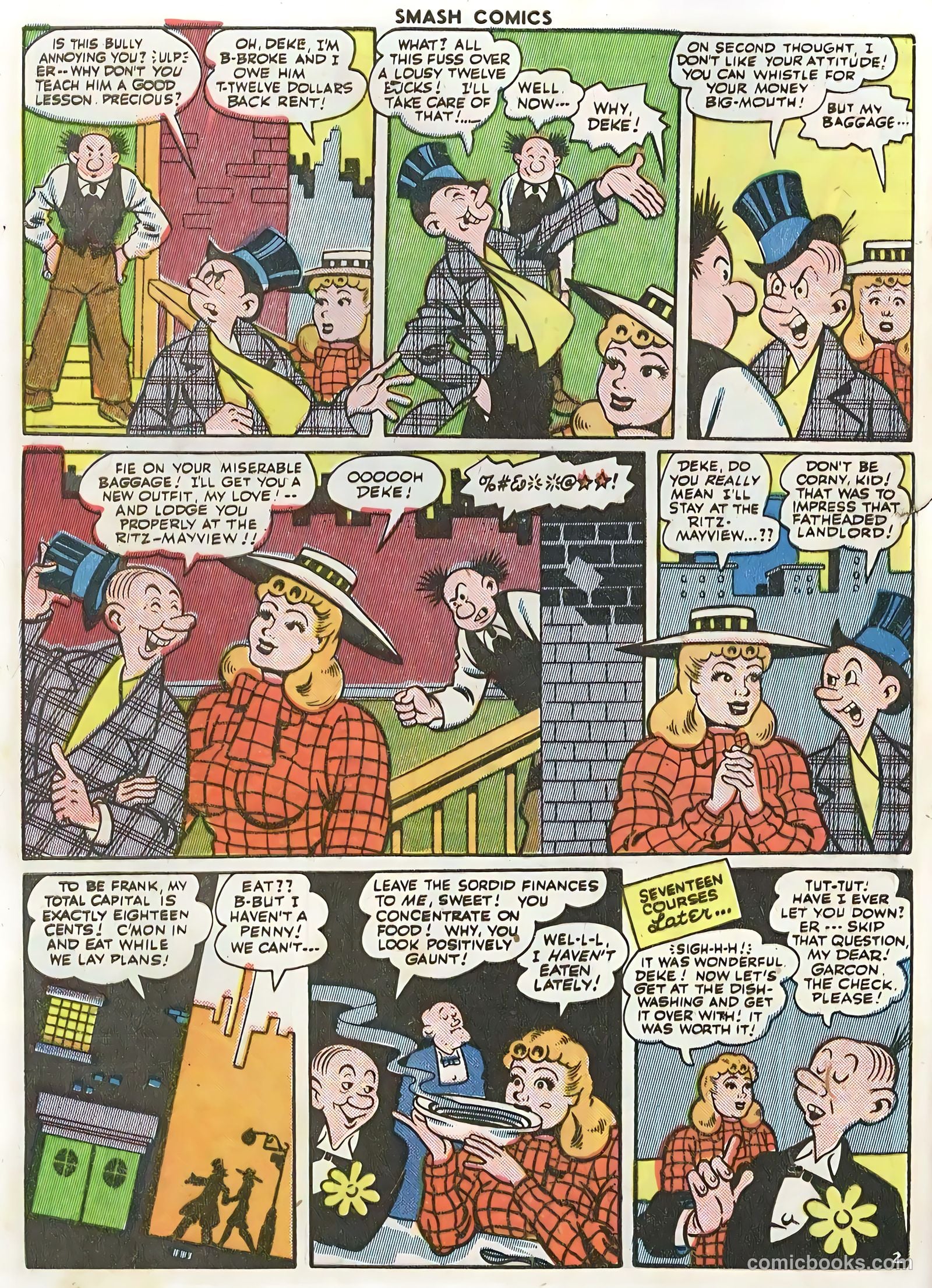 Smash Comics #57 (1945) — page 16 of 60