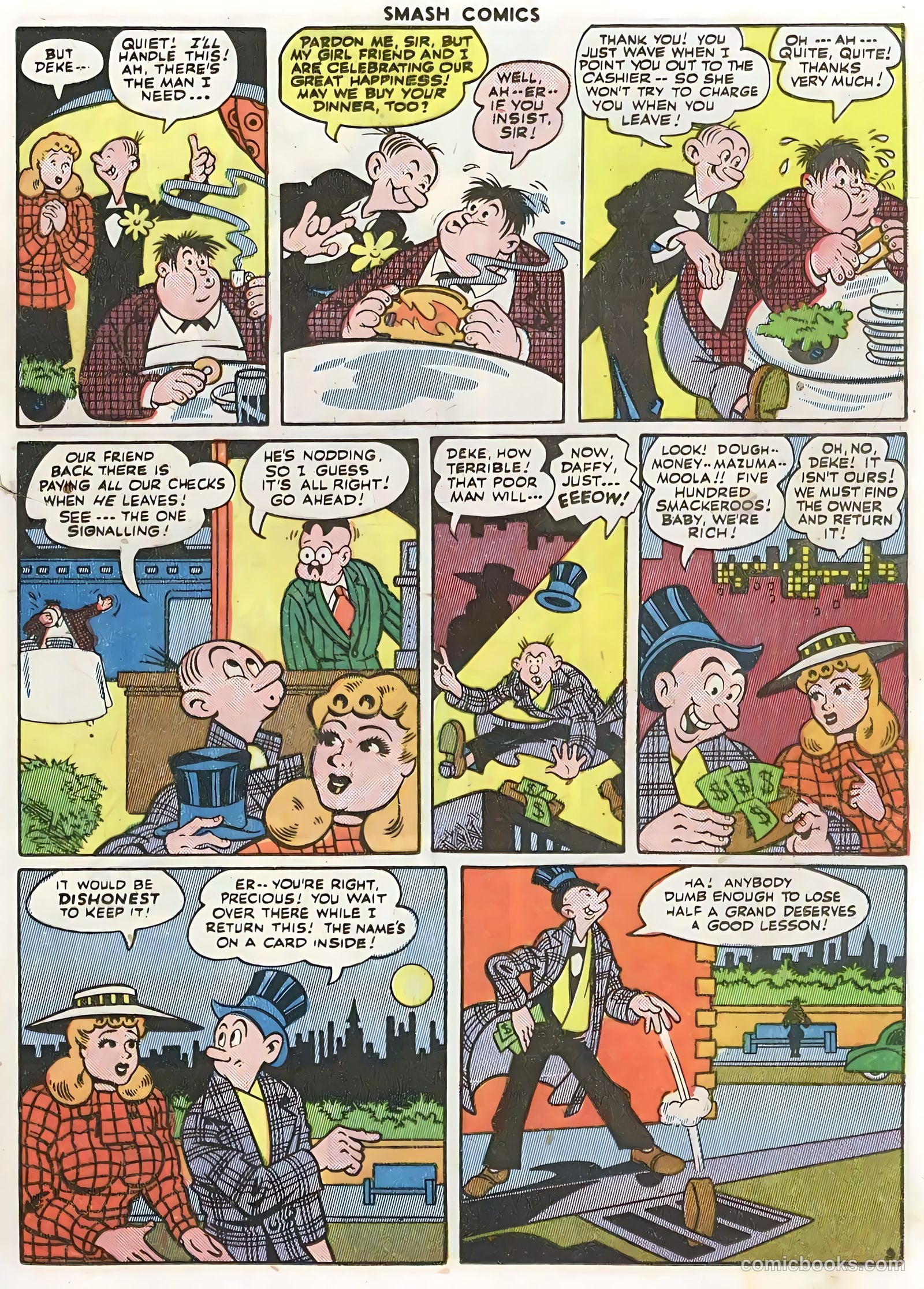 Smash Comics #57 (1945) — page 17 of 60