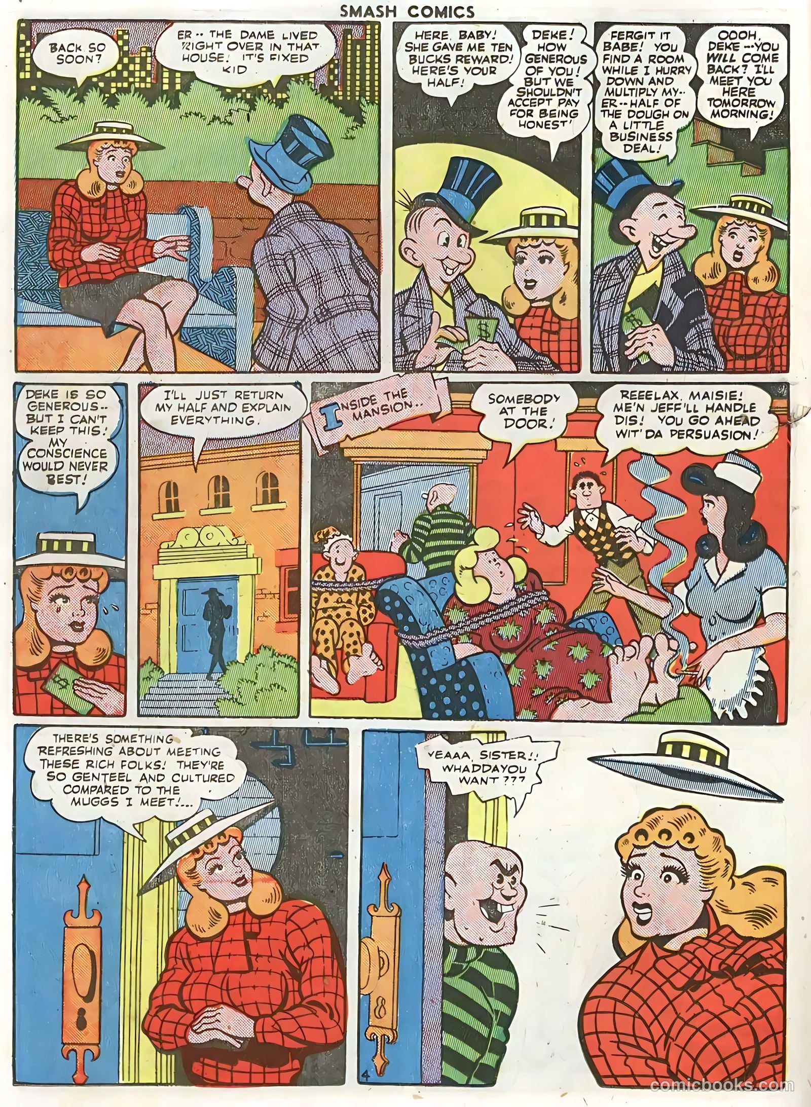 Smash Comics #57 (1945) — page 18 of 60