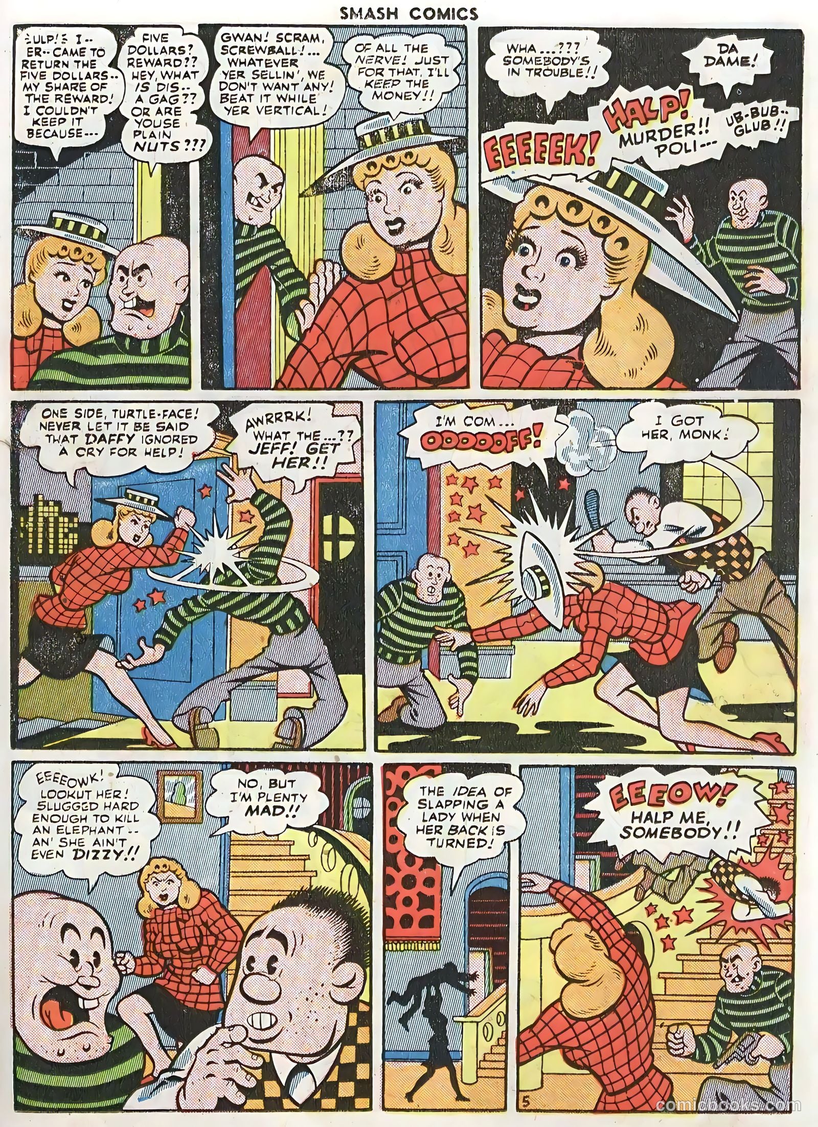 Smash Comics #57 (1945) — page 19 of 60