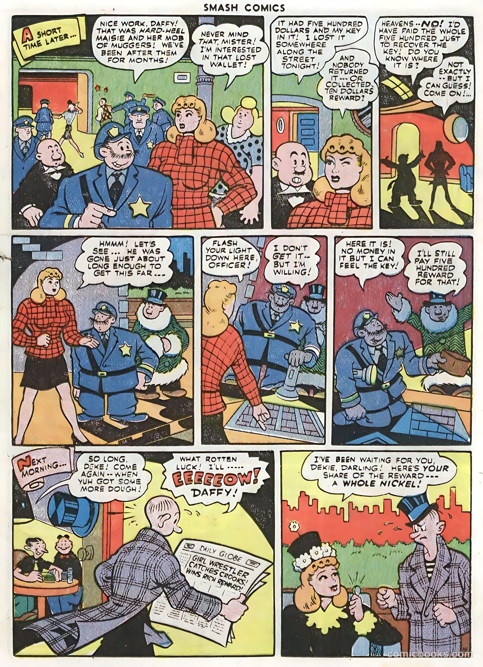 Smash Comics #57 (1945) — page 21 of 60