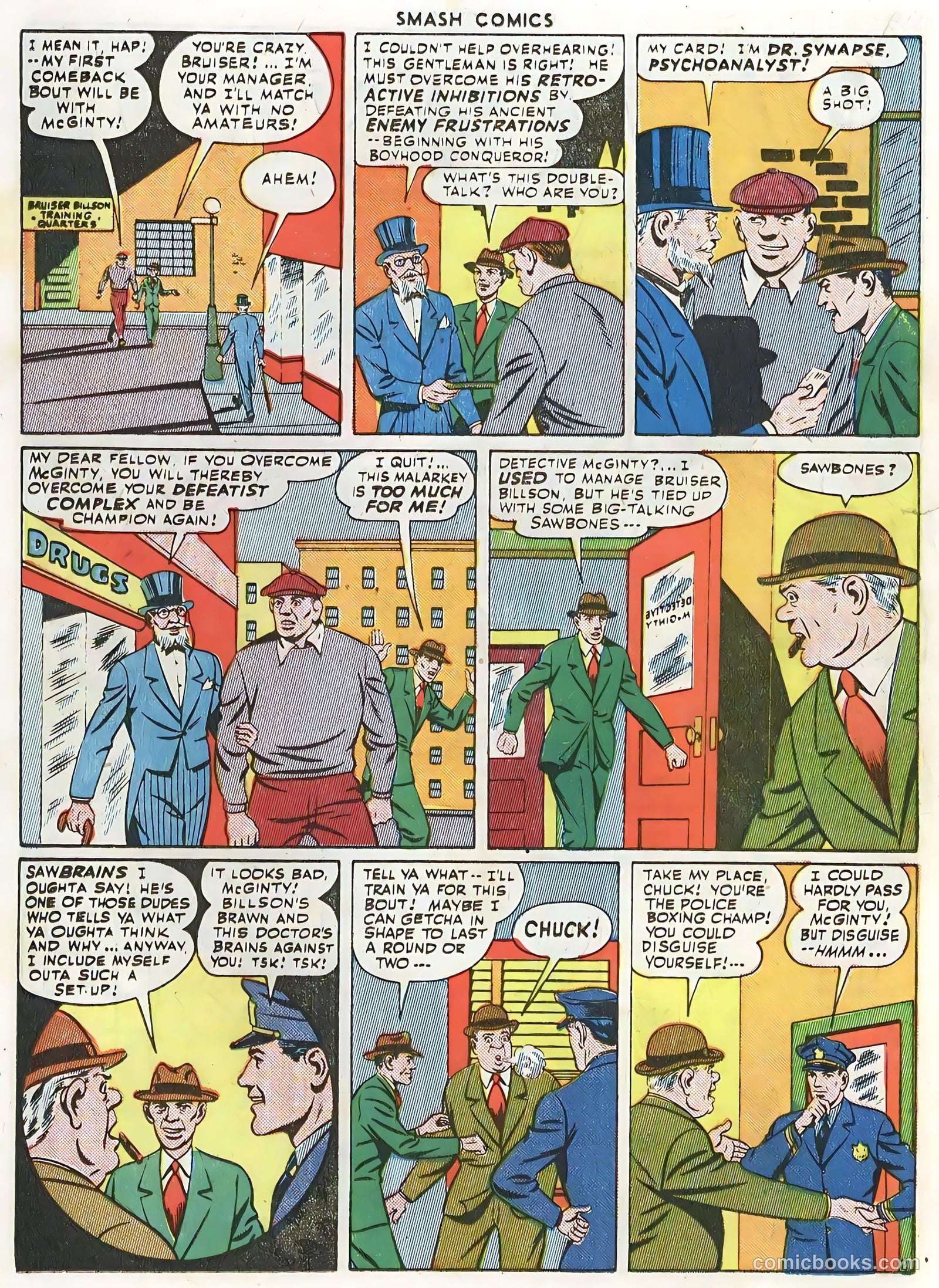 Smash Comics #57 (1945) — page 32 of 60
