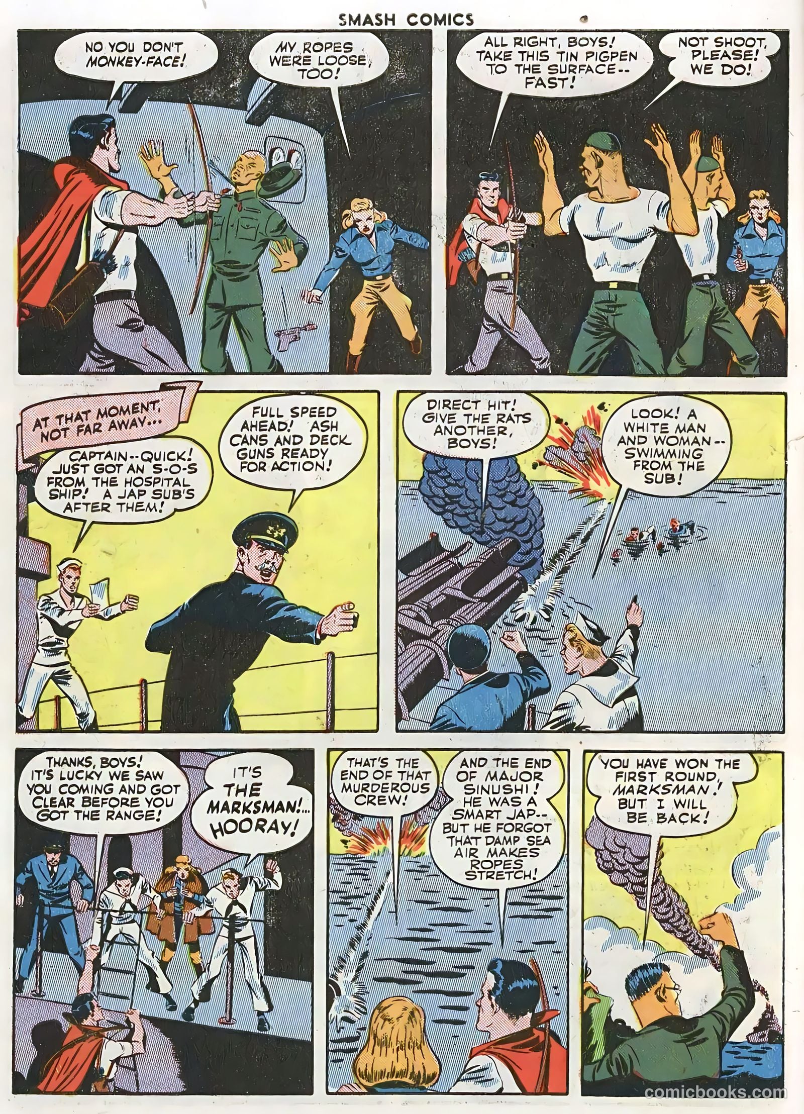 Smash Comics #57 (1945) — page 50 of 60