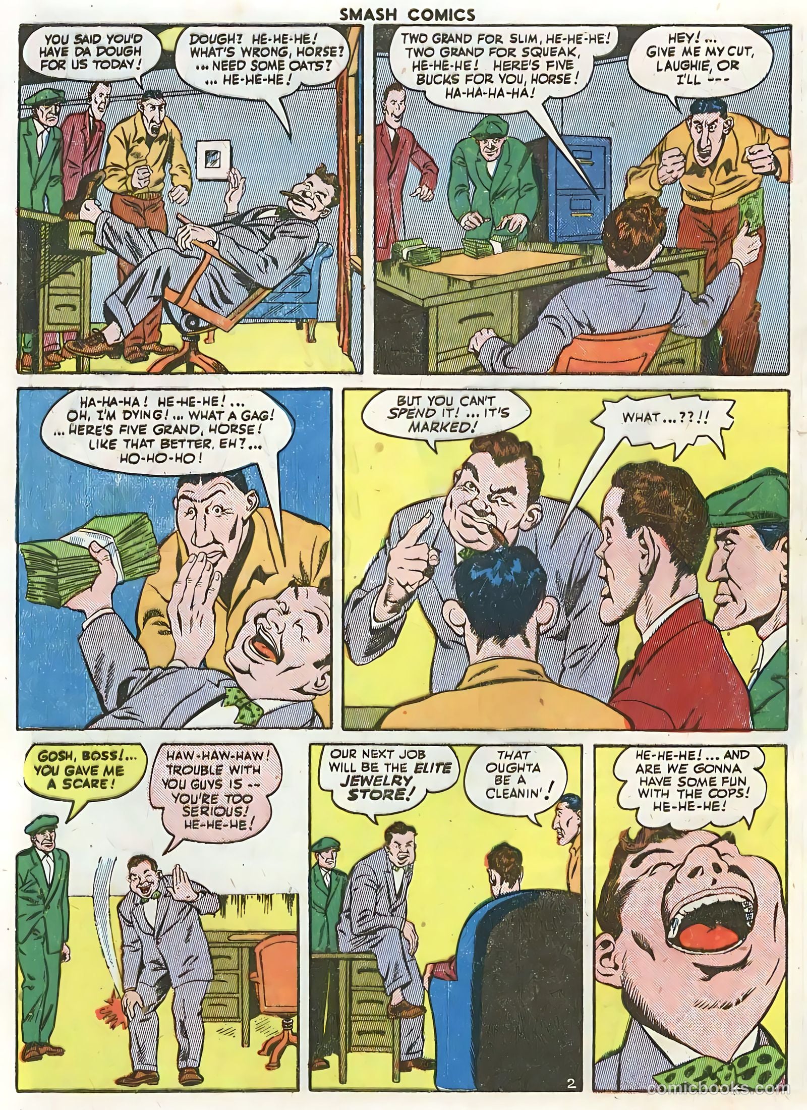Smash Comics #57 (1945) — page 52 of 60
