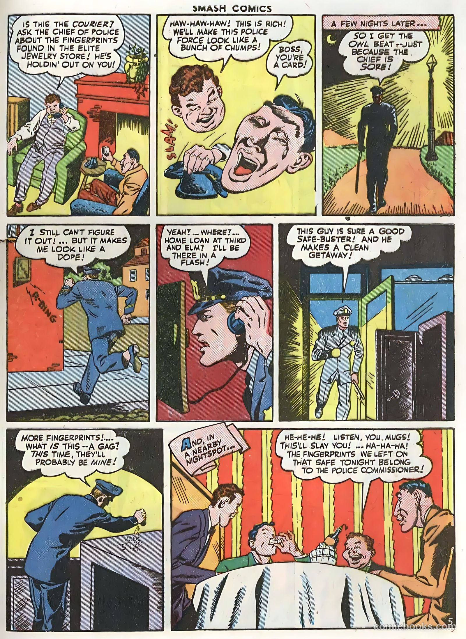 Smash Comics #57 (1945) — page 55 of 60
