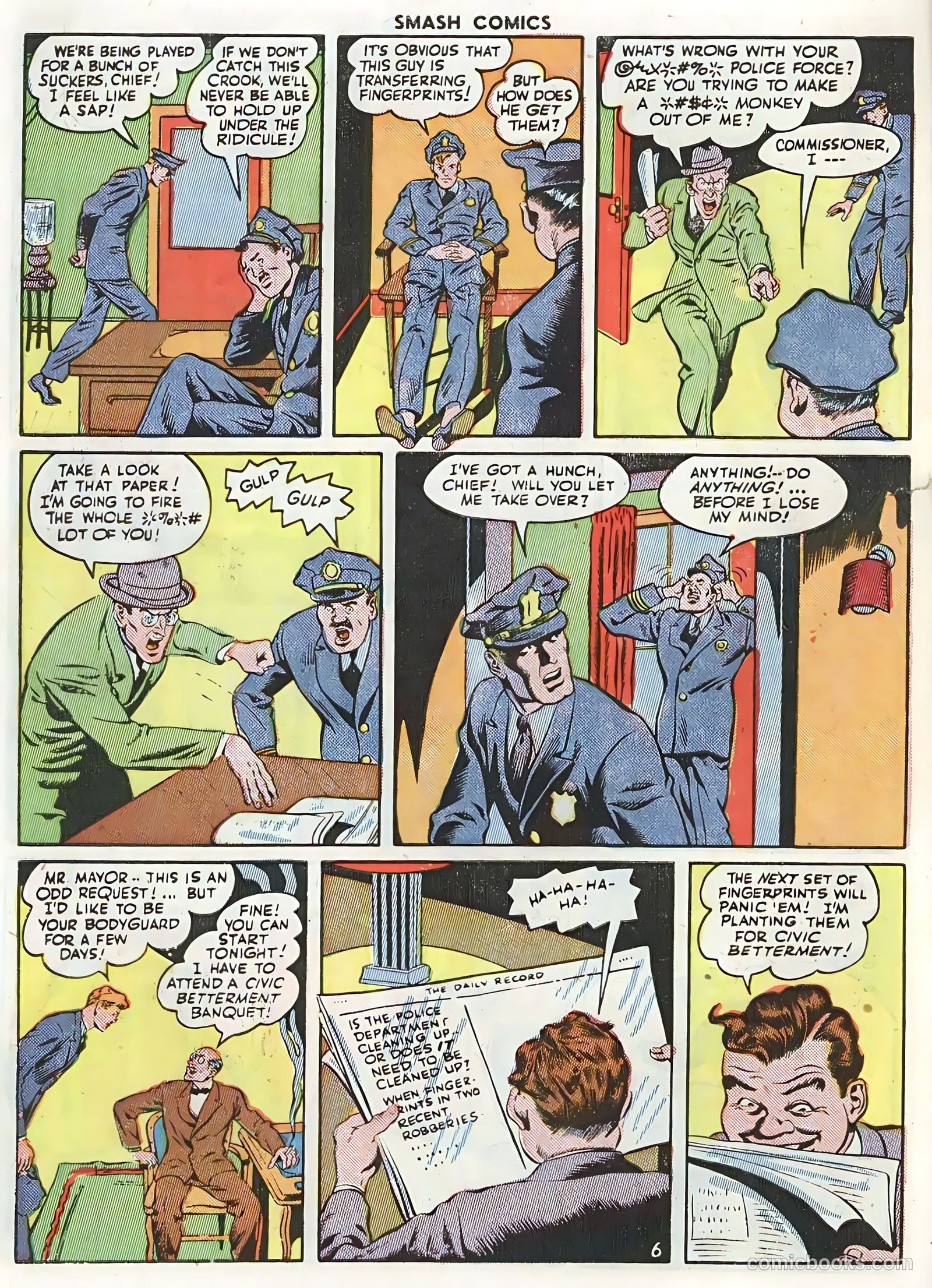 Smash Comics #57 (1945) — page 56 of 60