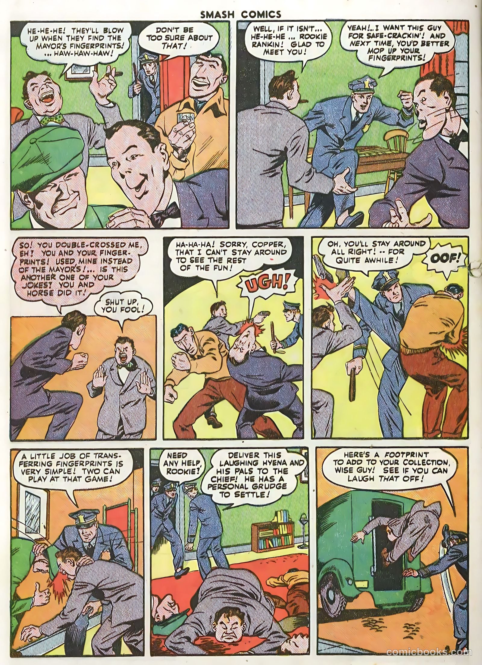 Smash Comics #57 (1945) — page 58 of 60