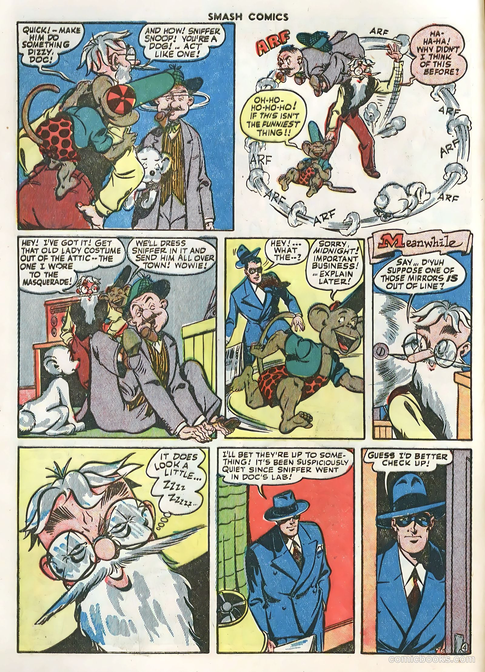 Smash Comics #58 (1945) — page 6 of 60
