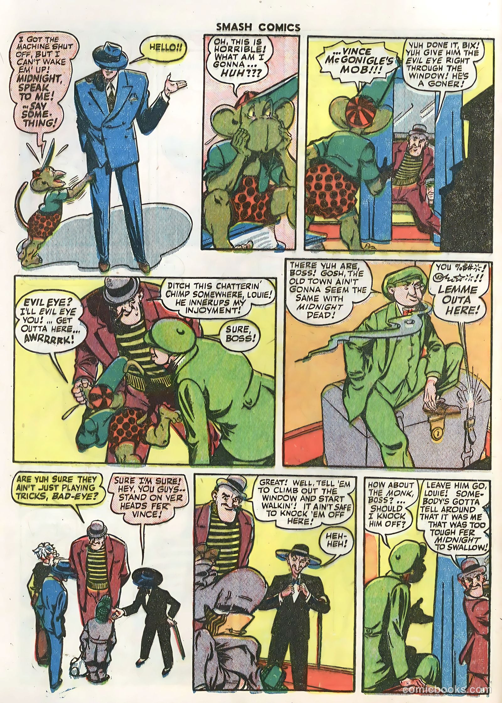 Smash Comics #58 (1945) — page 8 of 60