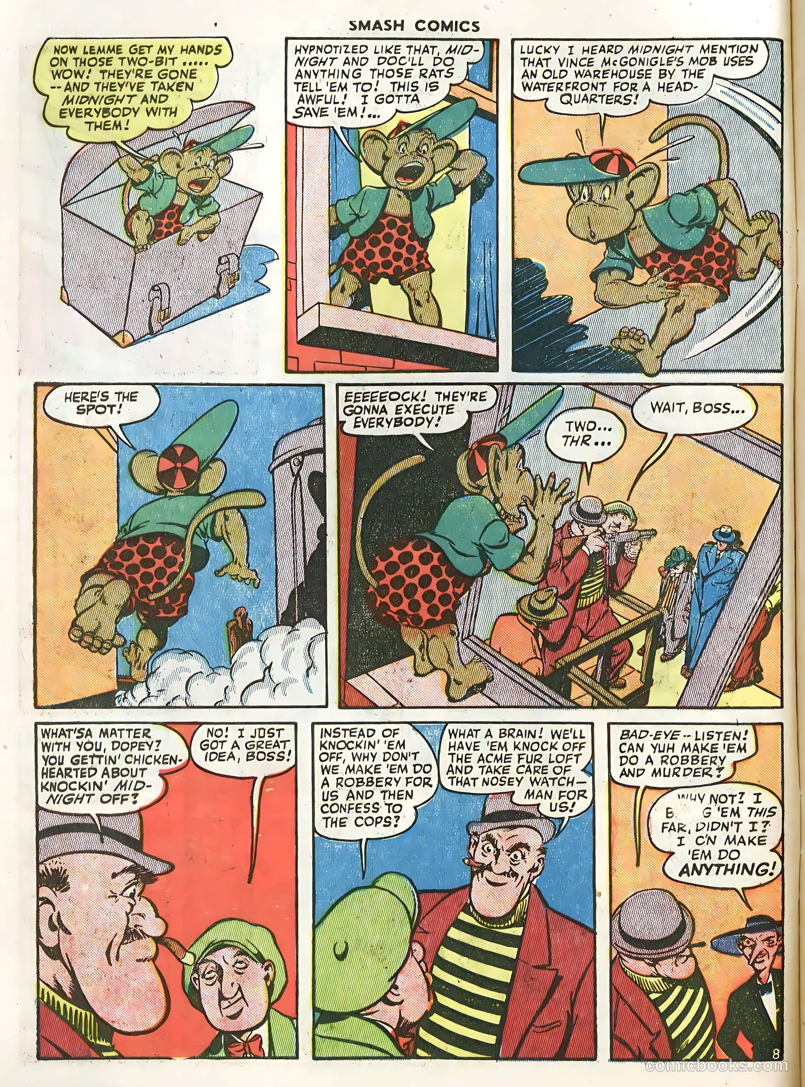 Smash Comics #58 (1945) — page 10 of 60