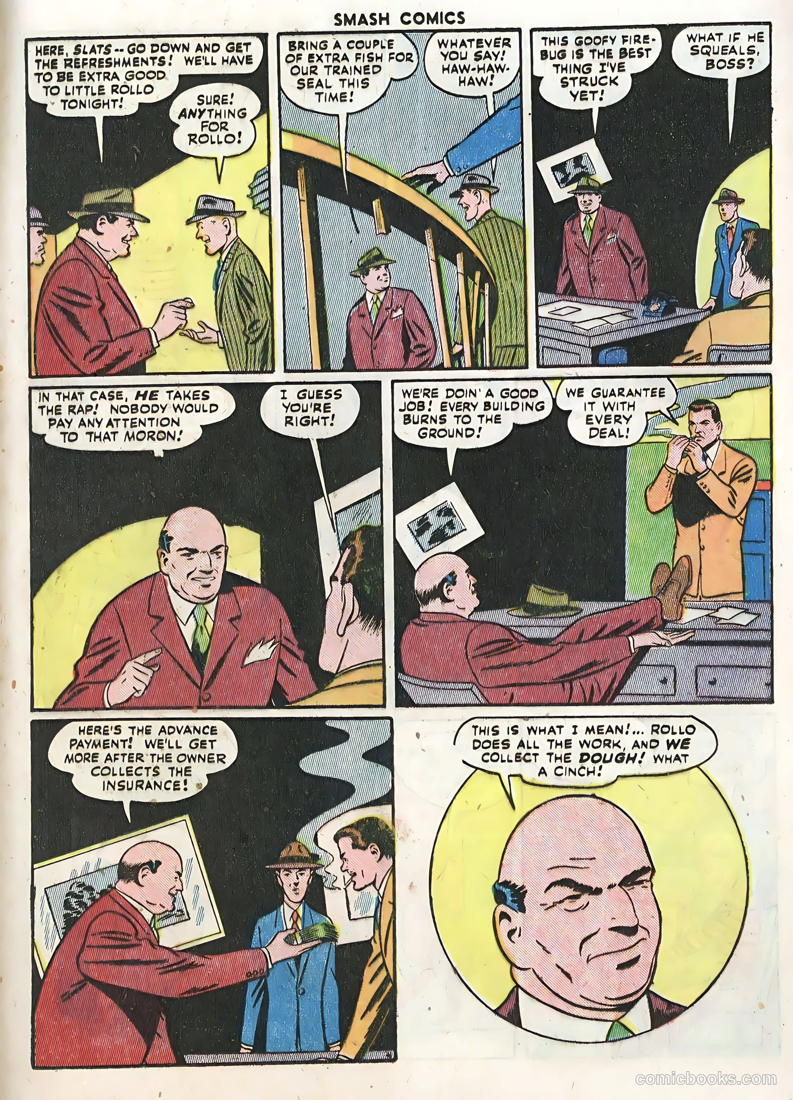 Smash Comics #58 (1945) — page 17 of 60