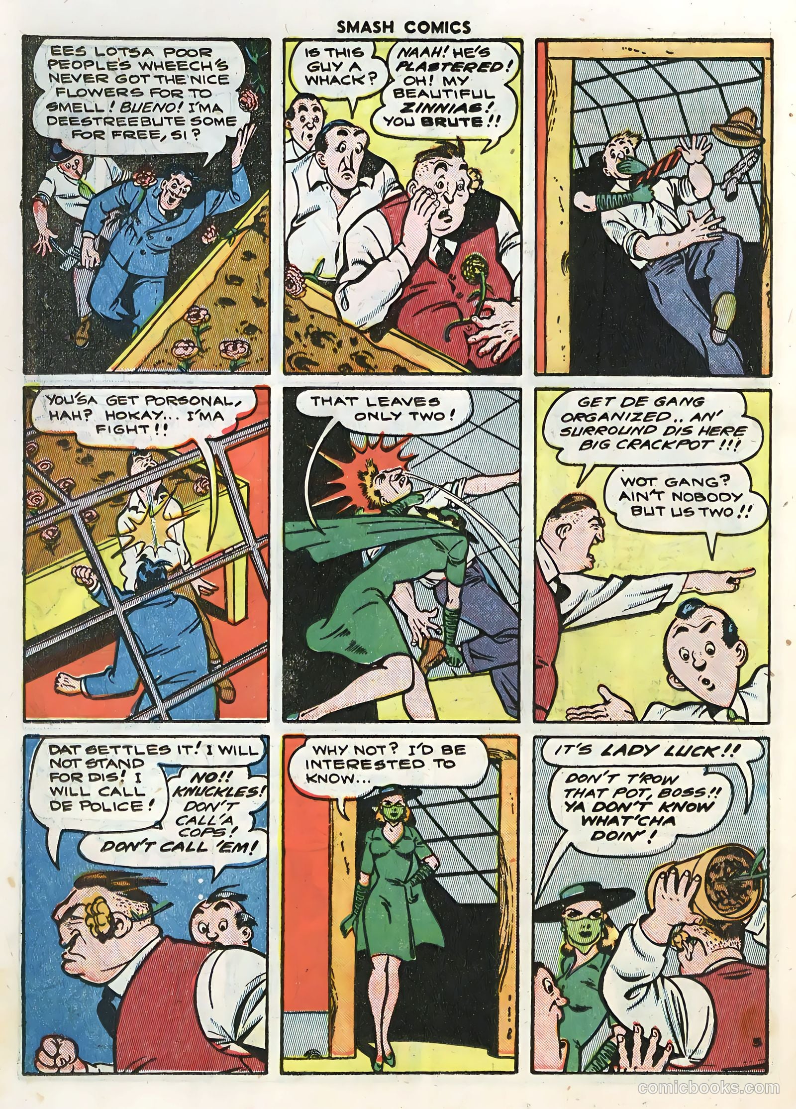 Smash Comics #58 (1945) — page 32 of 60