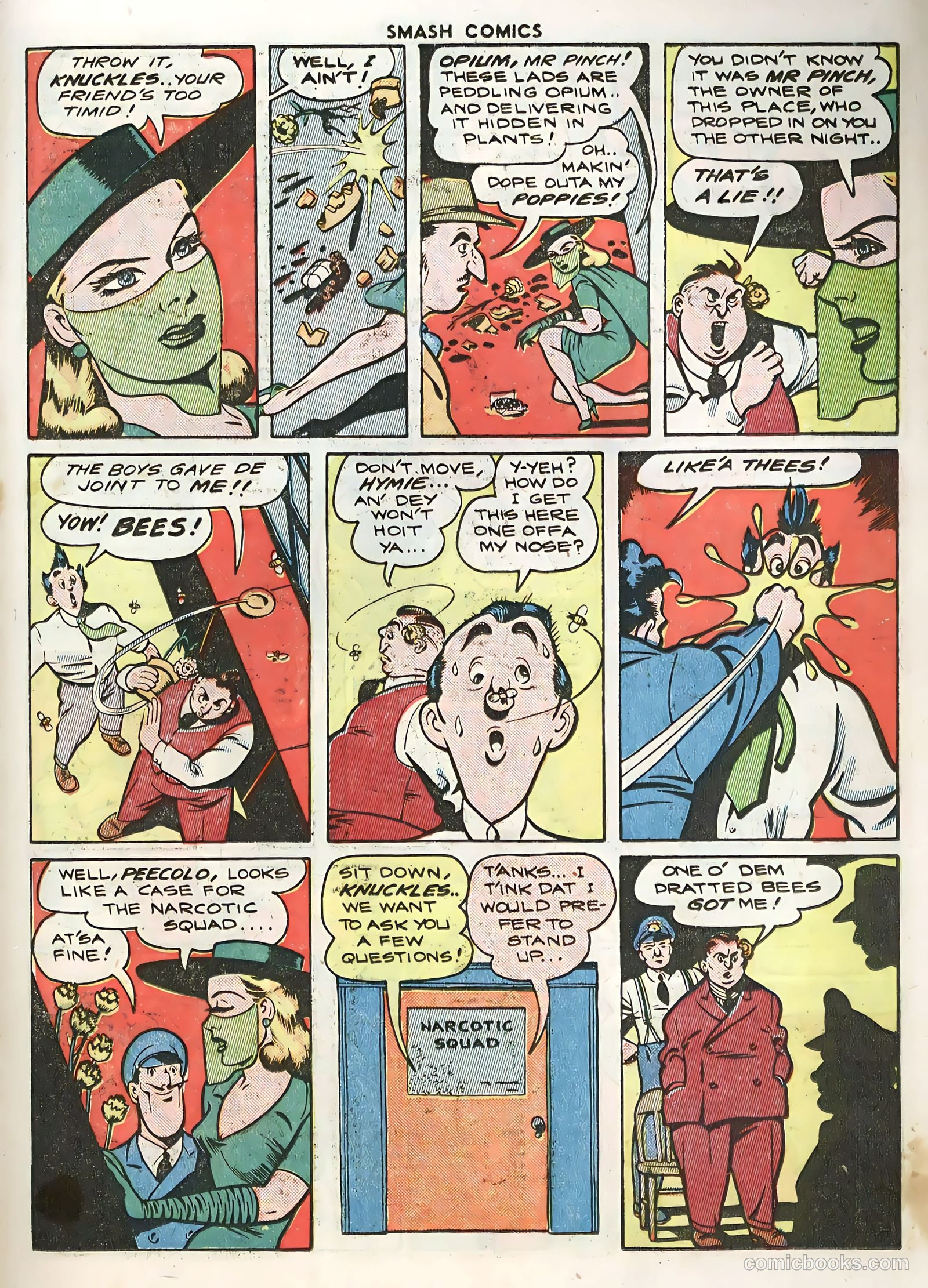 Smash Comics #58 (1945) — page 33 of 60