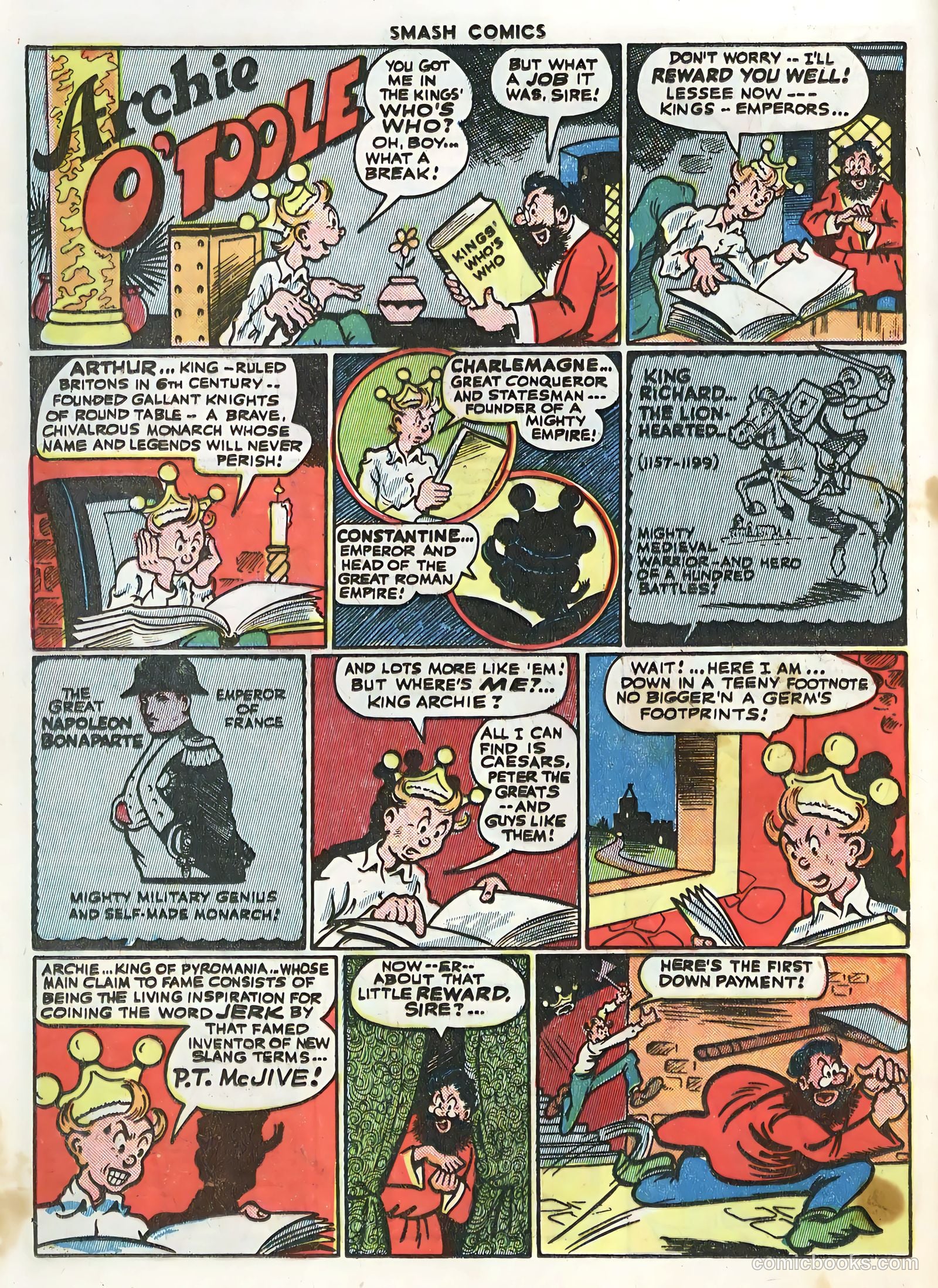 Smash Comics #58 (1945) — page 34 of 60