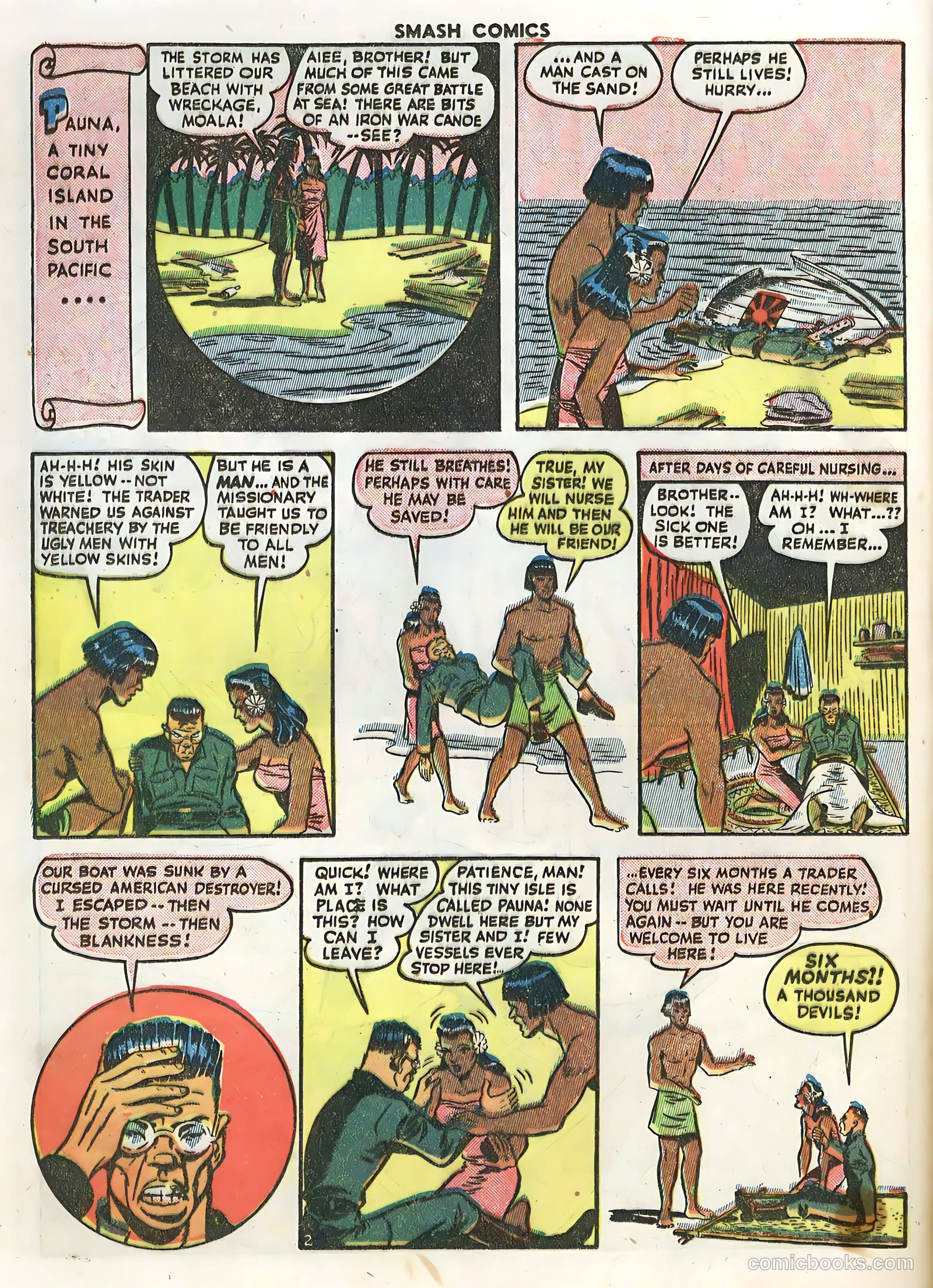 Smash Comics #58 (1945) — page 36 of 60