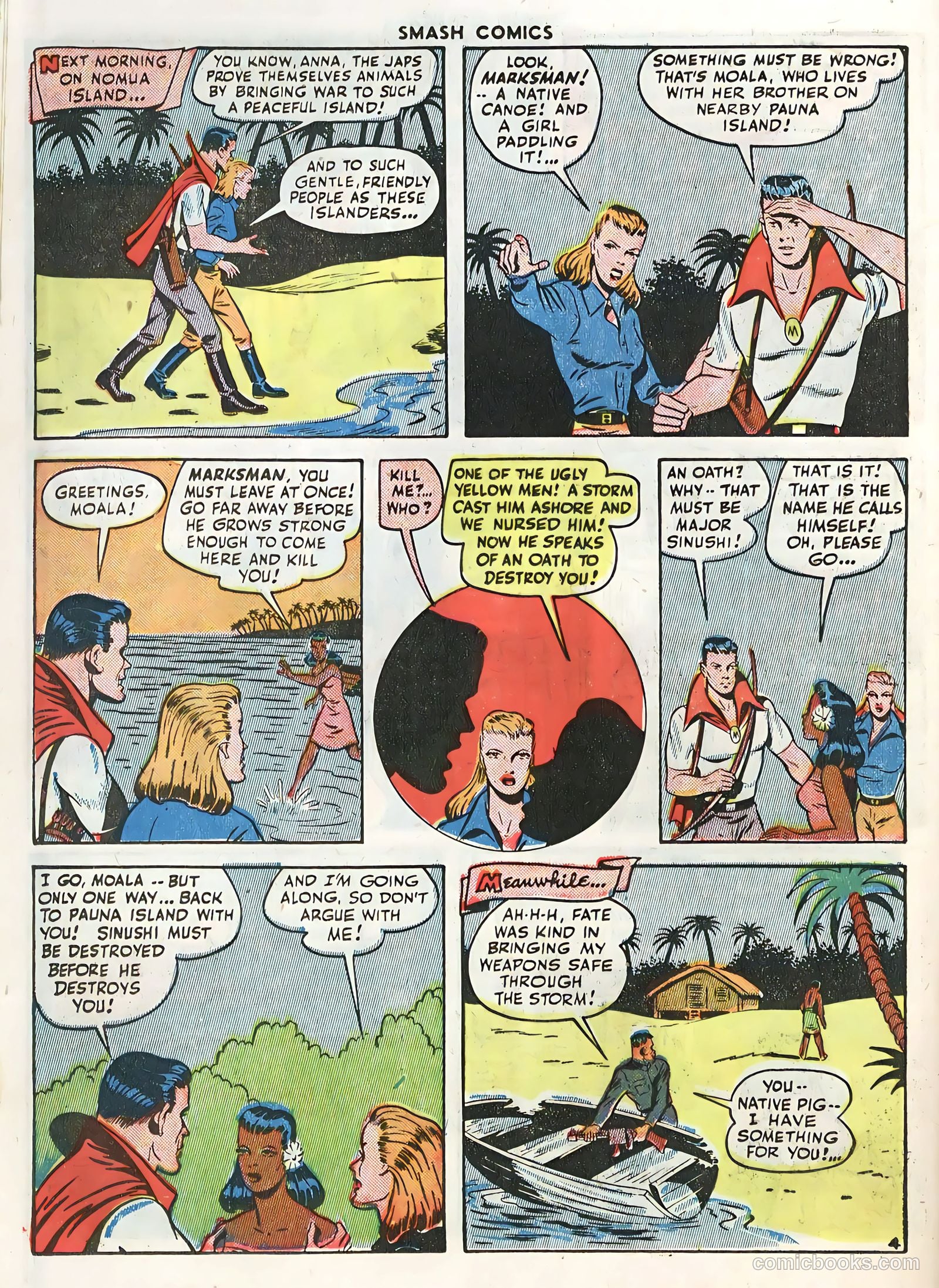 Smash Comics #58 (1945) — page 38 of 60