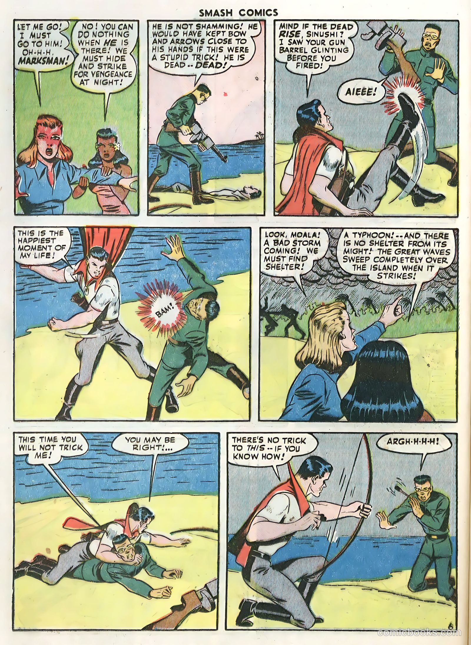 Smash Comics #58 (1945) — page 40 of 60