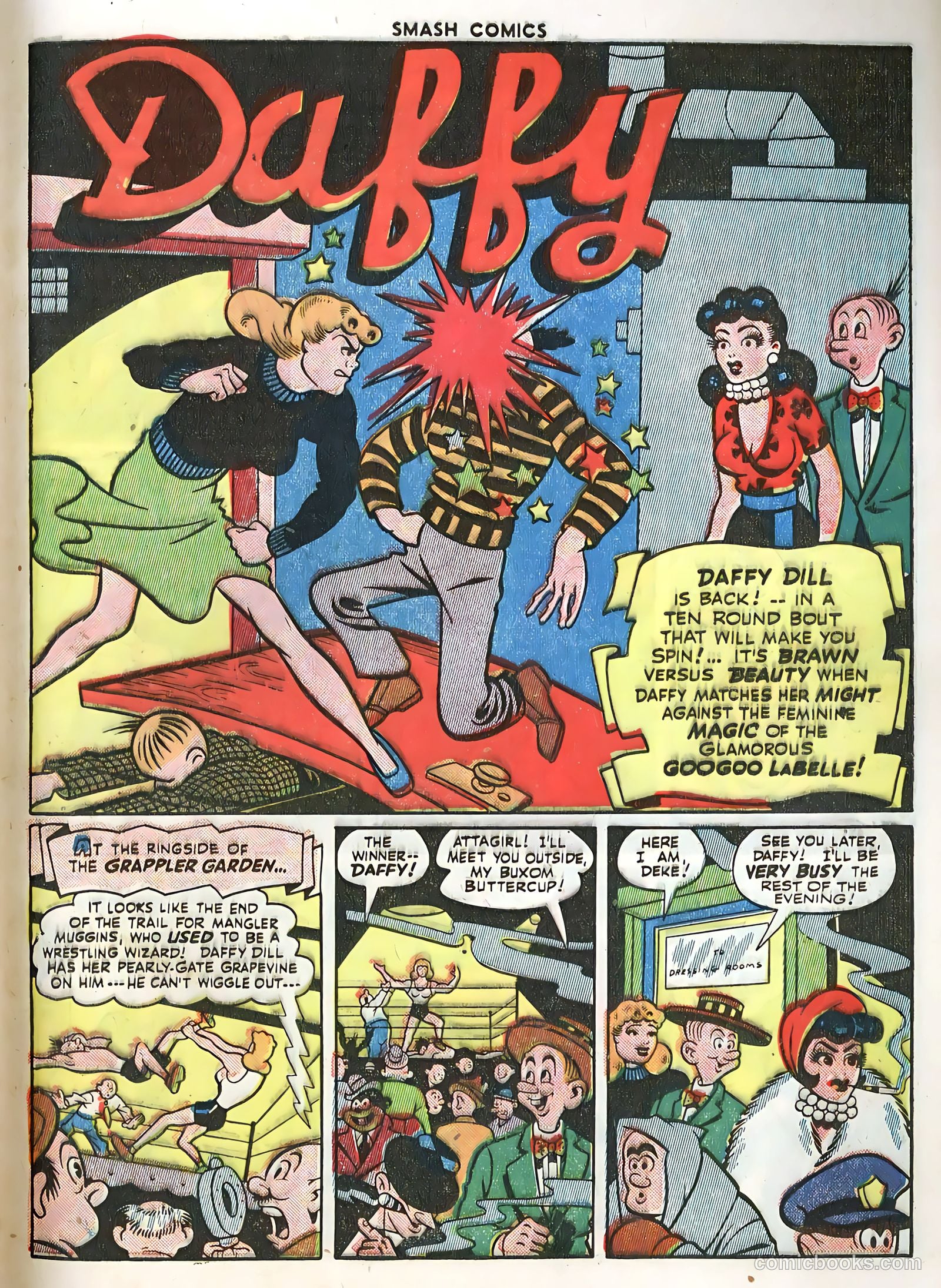 Smash Comics #58 (1945) — page 45 of 60