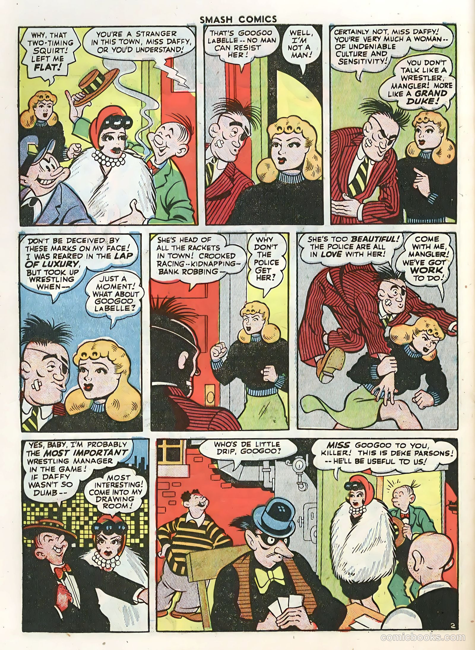 Smash Comics #58 (1945) — page 46 of 60