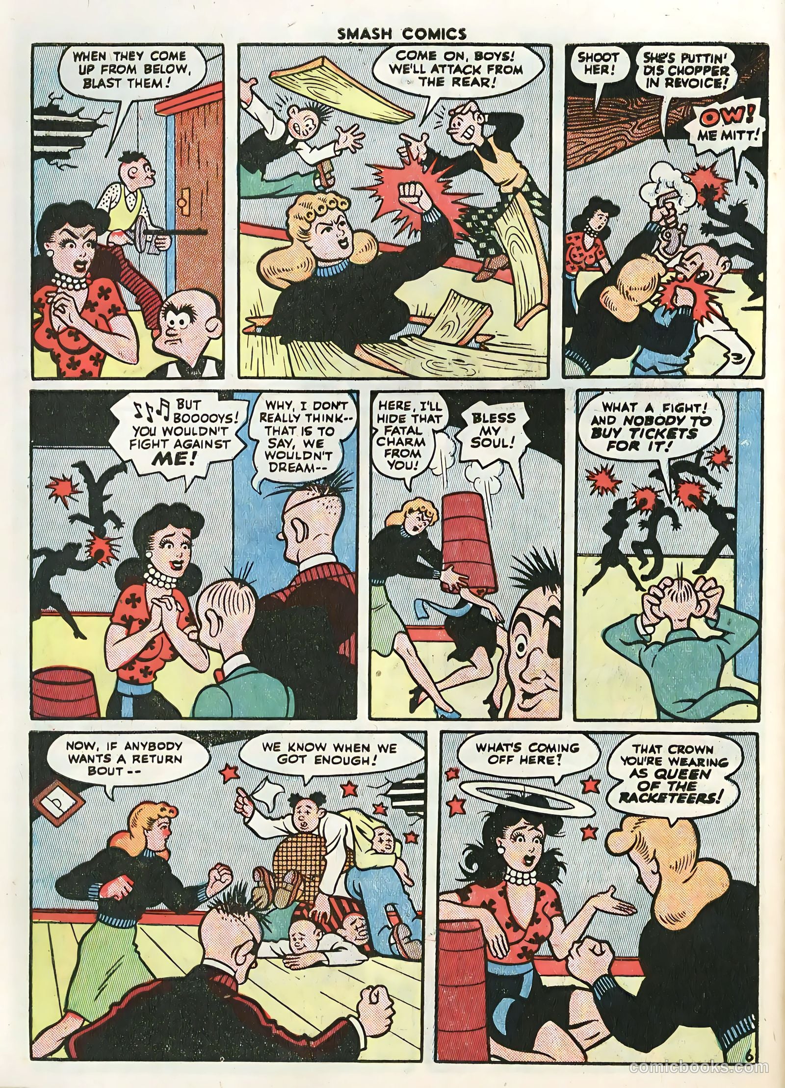 Smash Comics #58 (1945) — page 50 of 60