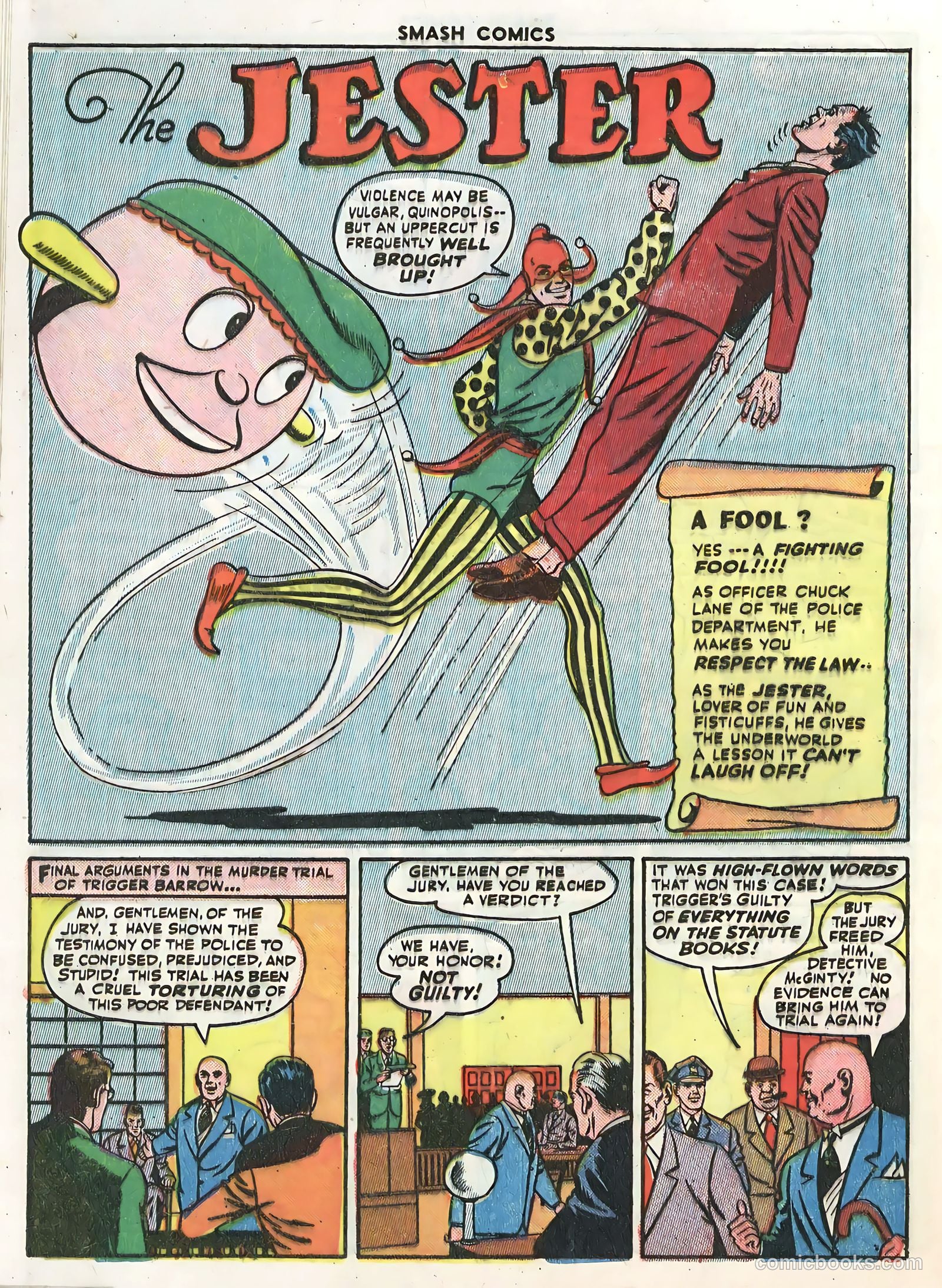Smash Comics #58 (1945) — page 52 of 60