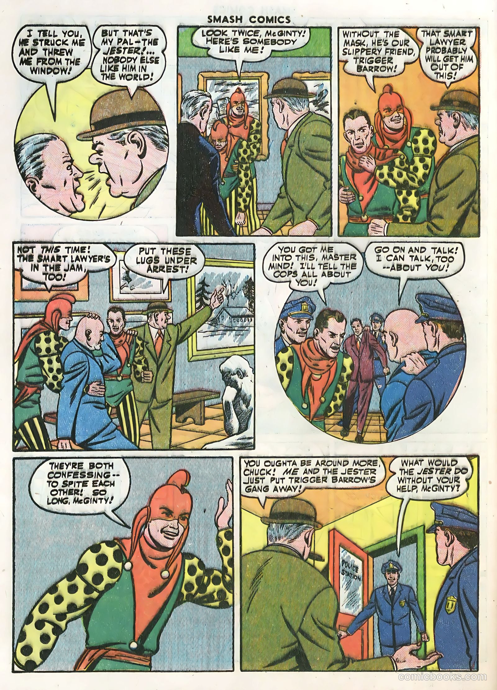 Smash Comics #58 (1945) — page 58 of 60