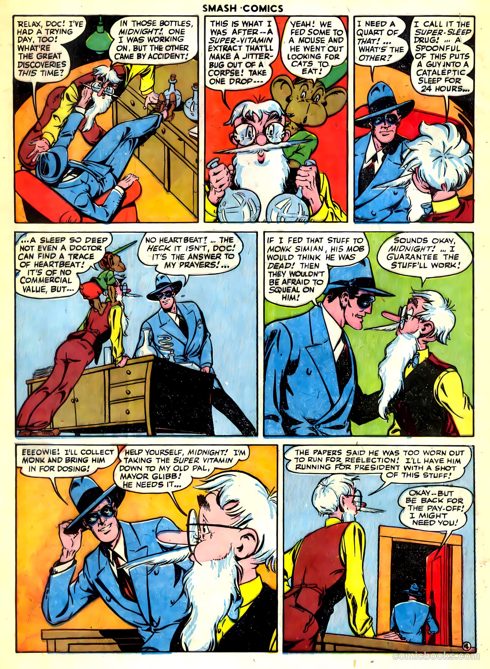 Smash Comics #59 (1945) — page 6 of 60