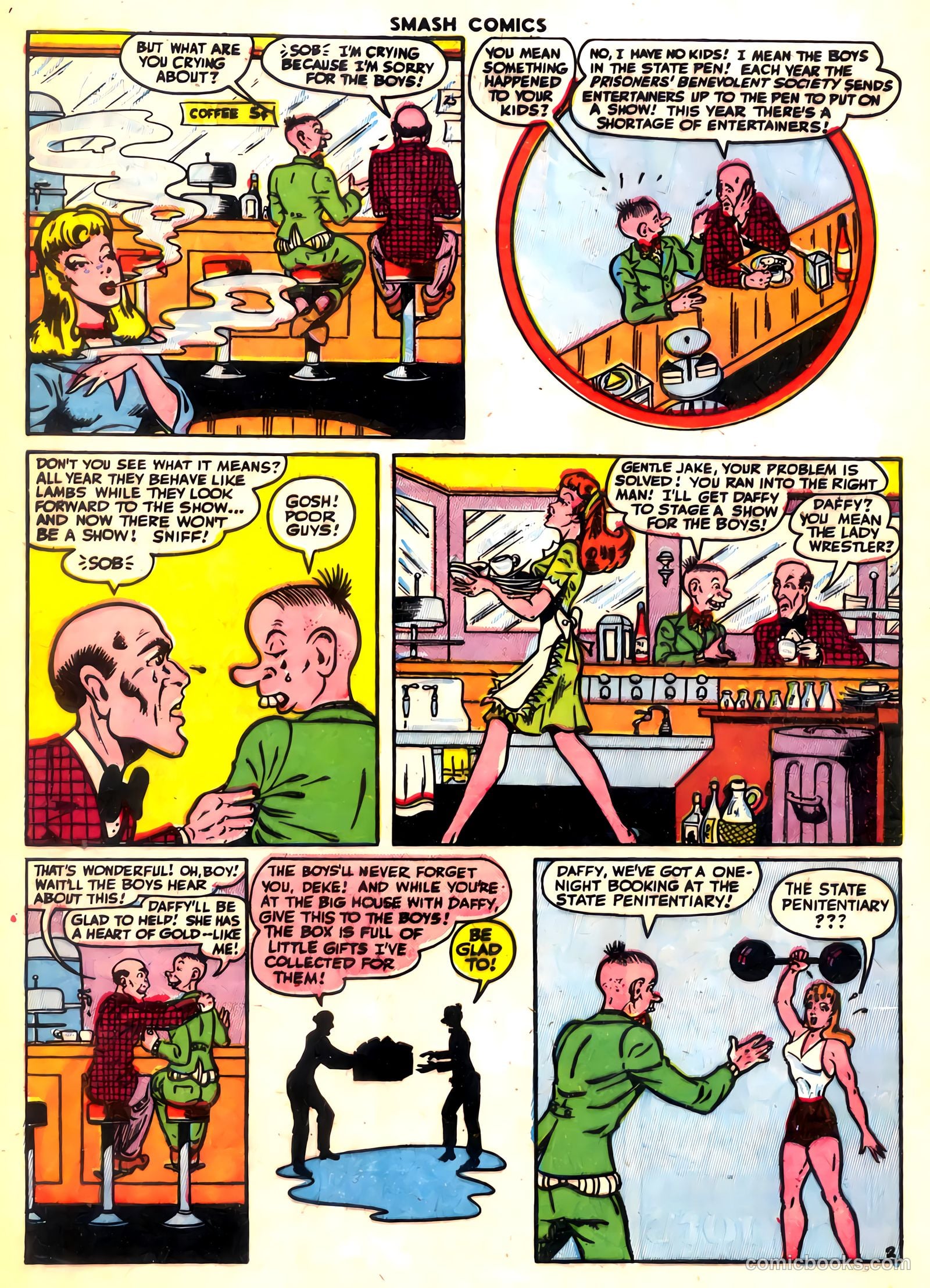 Smash Comics #59 (1945) — page 16 of 60